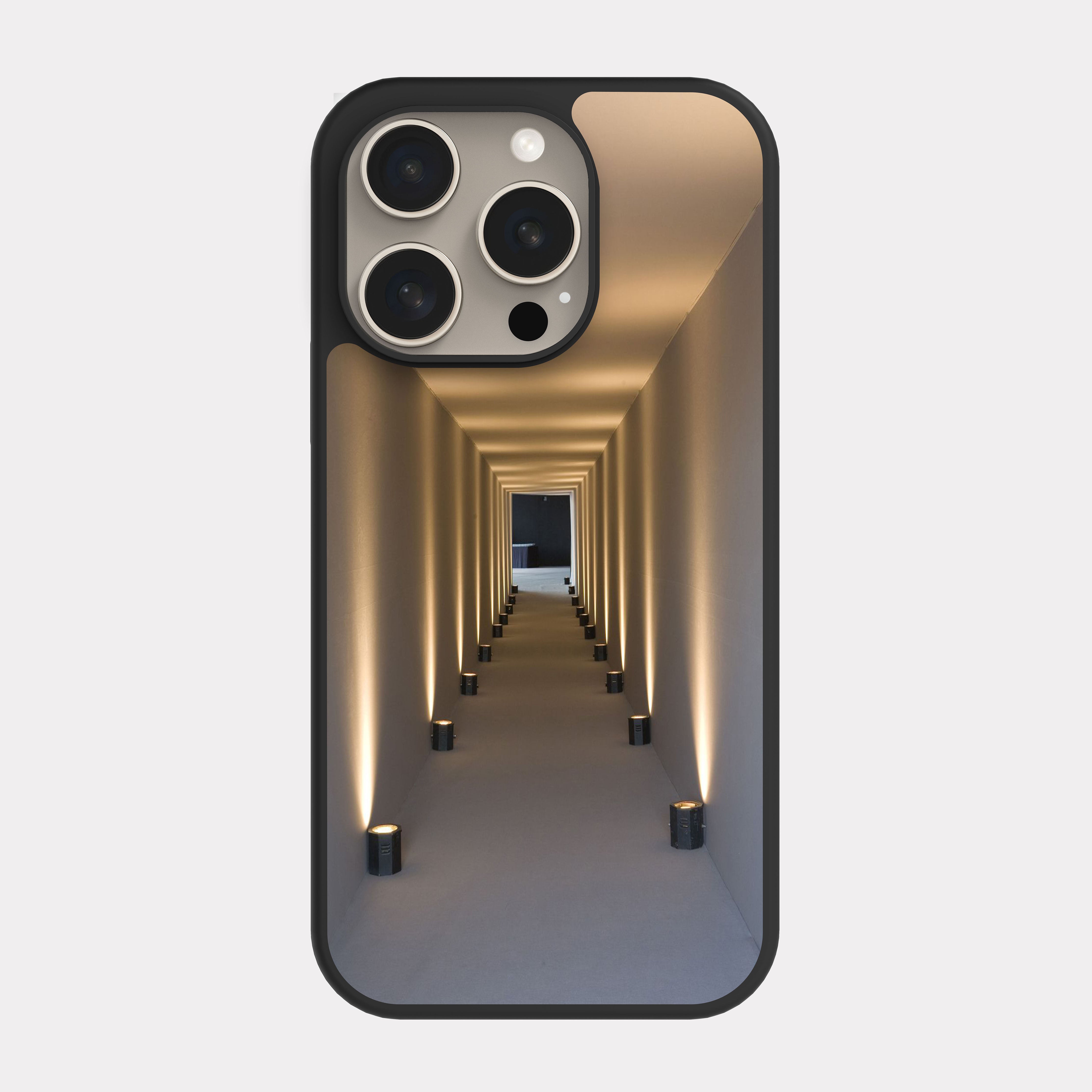iPhone 15 Pro case cover Arch Hallway Architectura Beige