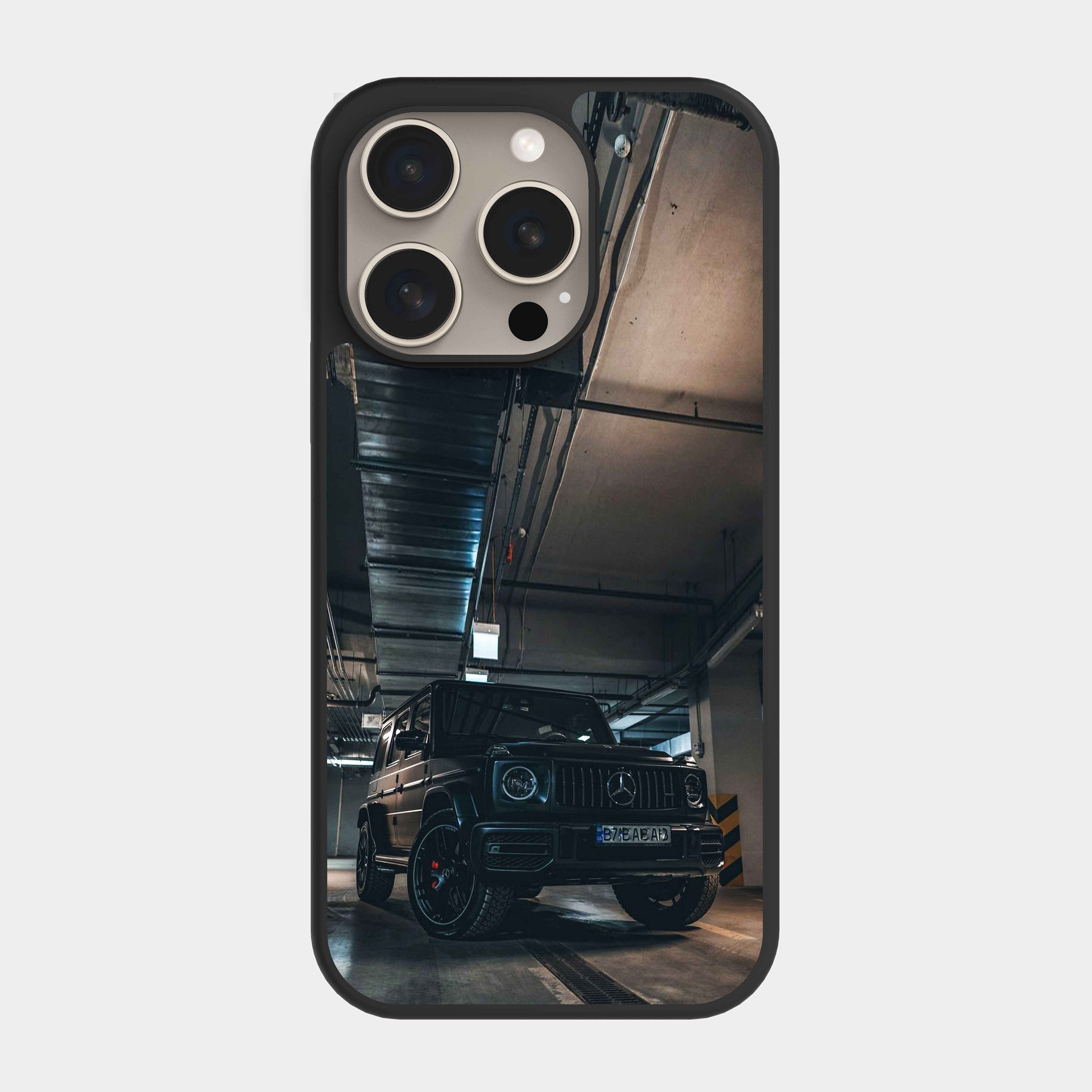 iPhone 15 Pro case cover Mercedes G class G63  Grey
