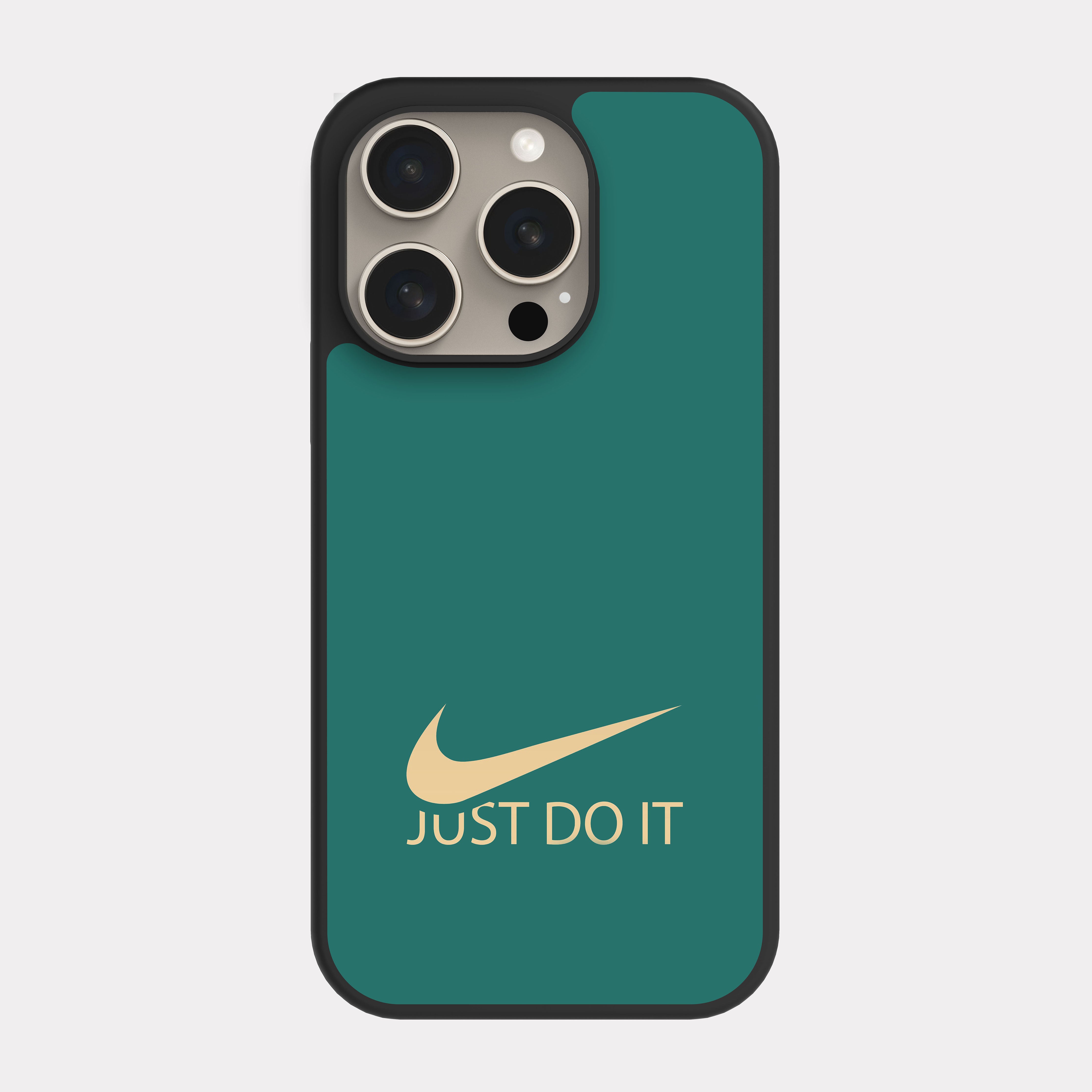 iPhone 15 Pro case cover Nike Green Beige