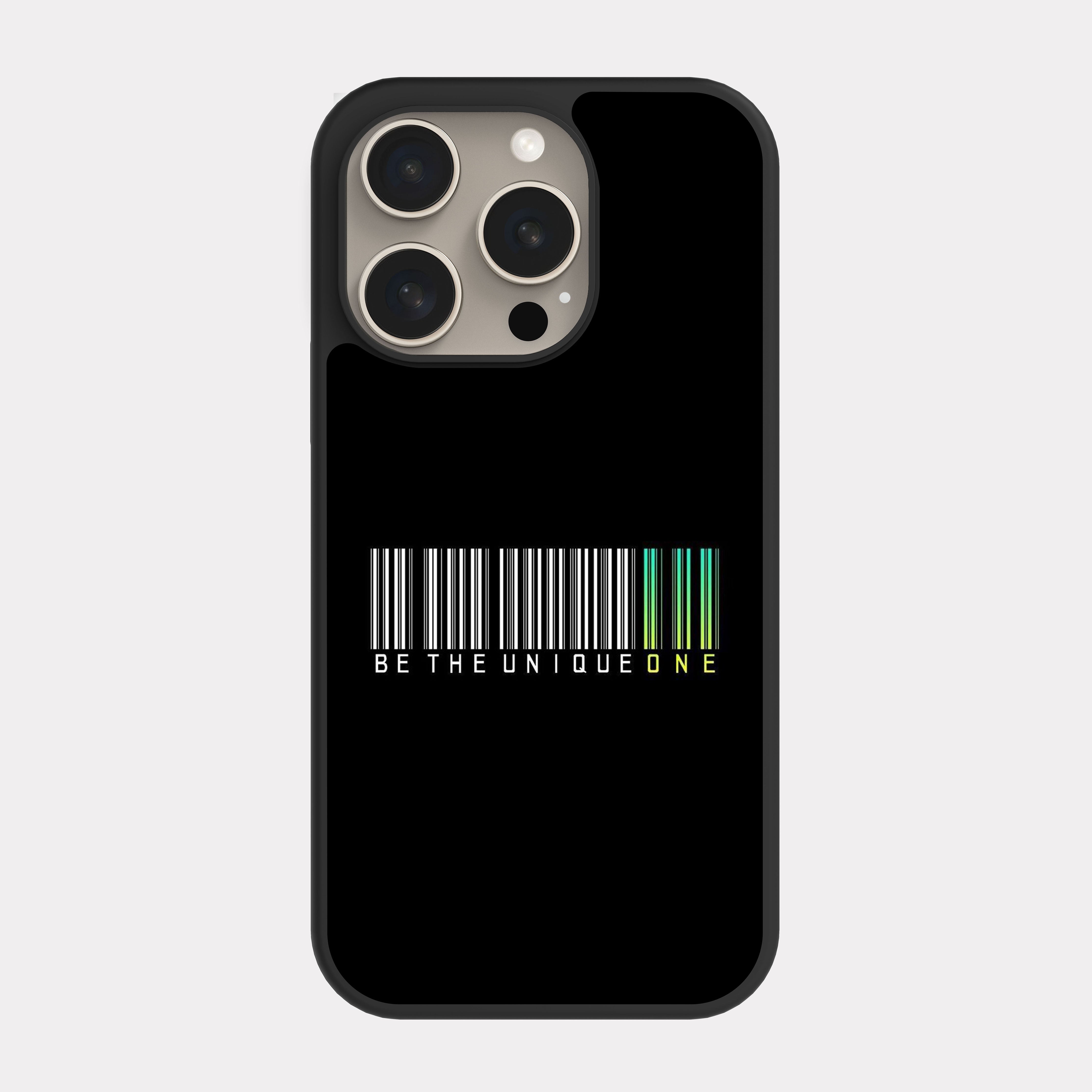 iPhone 15 Pro case cover English Quote be the unique one 