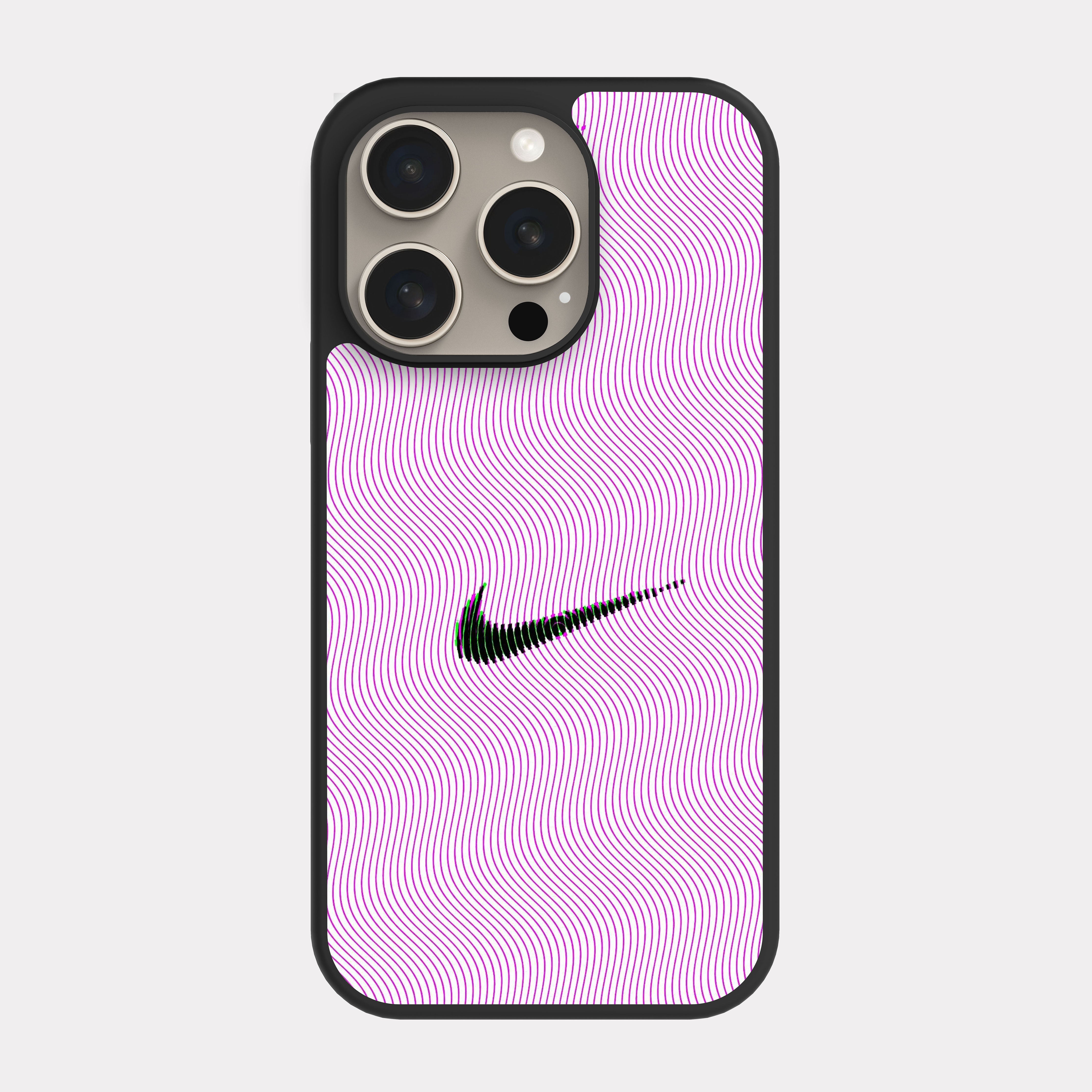 iPhone 15 Pro case cover Nike Pink