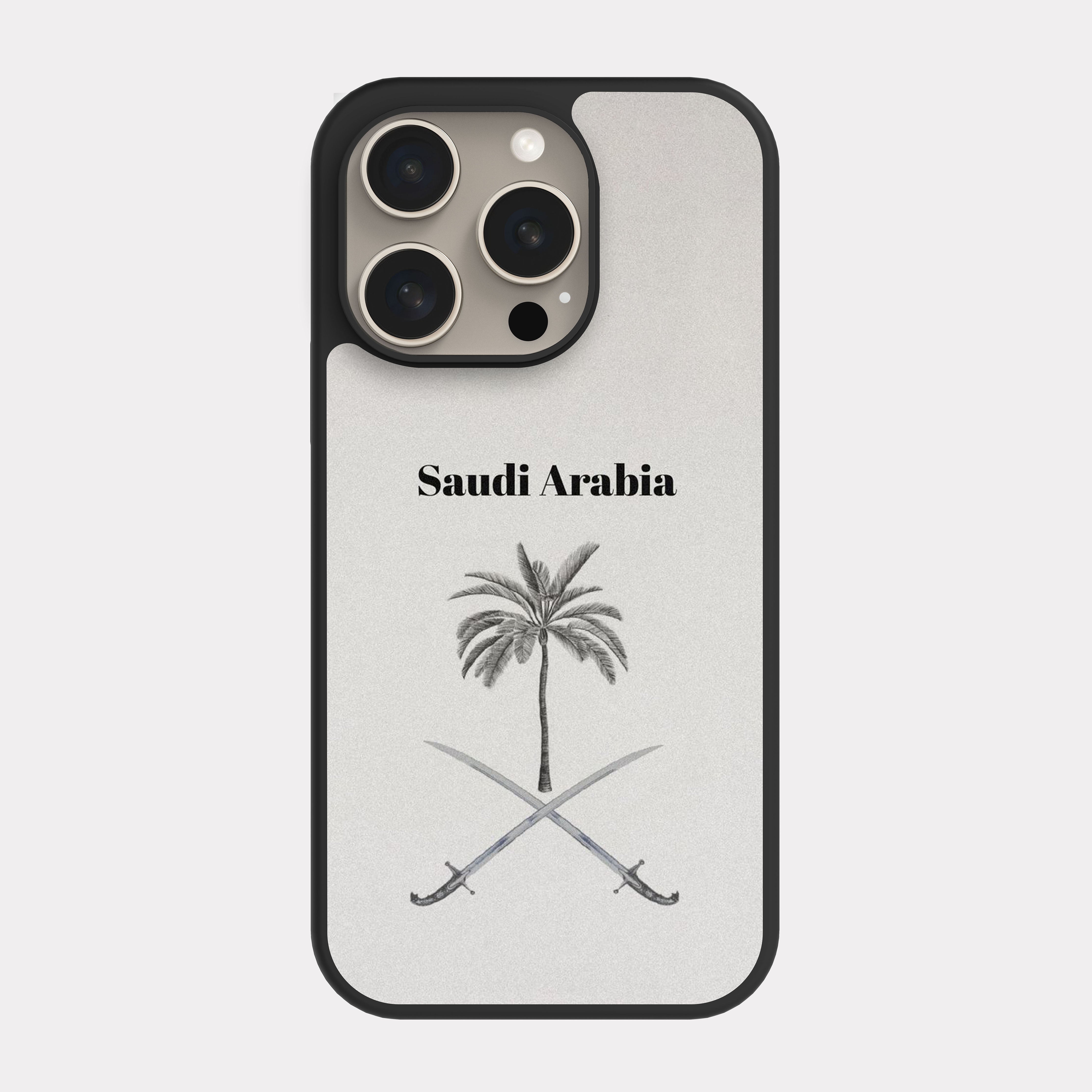 iPhone 15 Pro case cover Saudi Arabia Grey