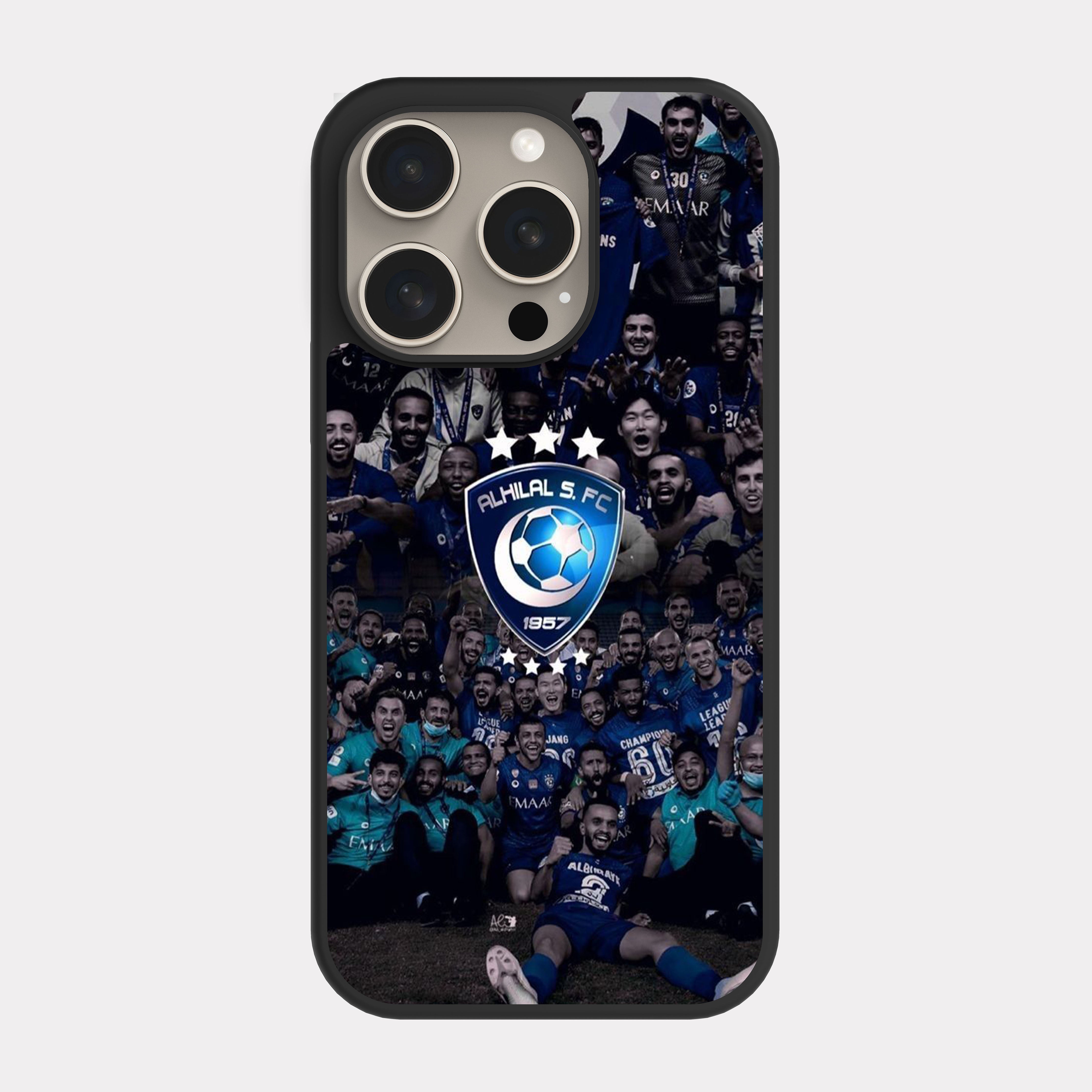 iPhone 15 Pro case cover Alhilal Club Blue
