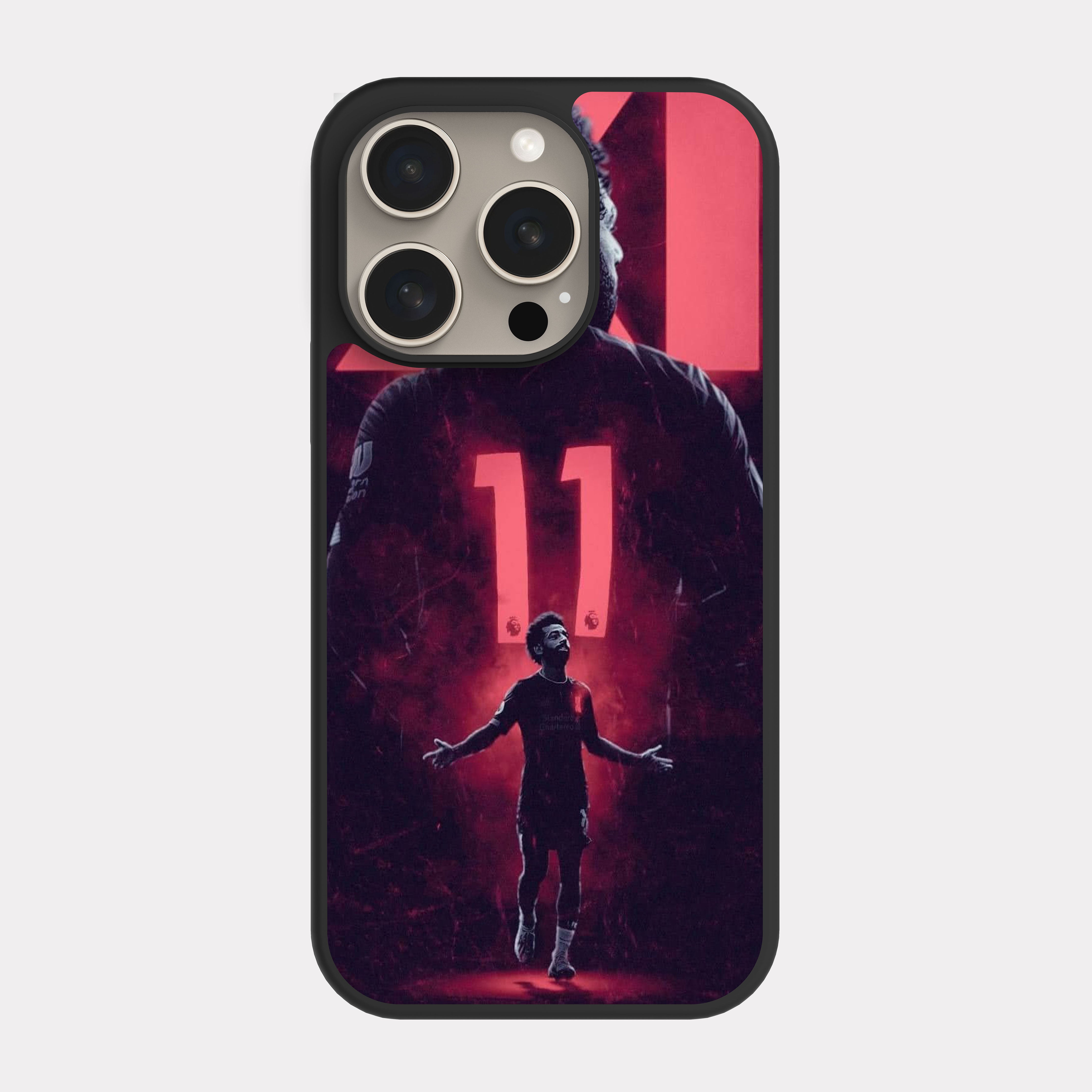 iPhone 15 Pro case cover Mohamed Salah Red
