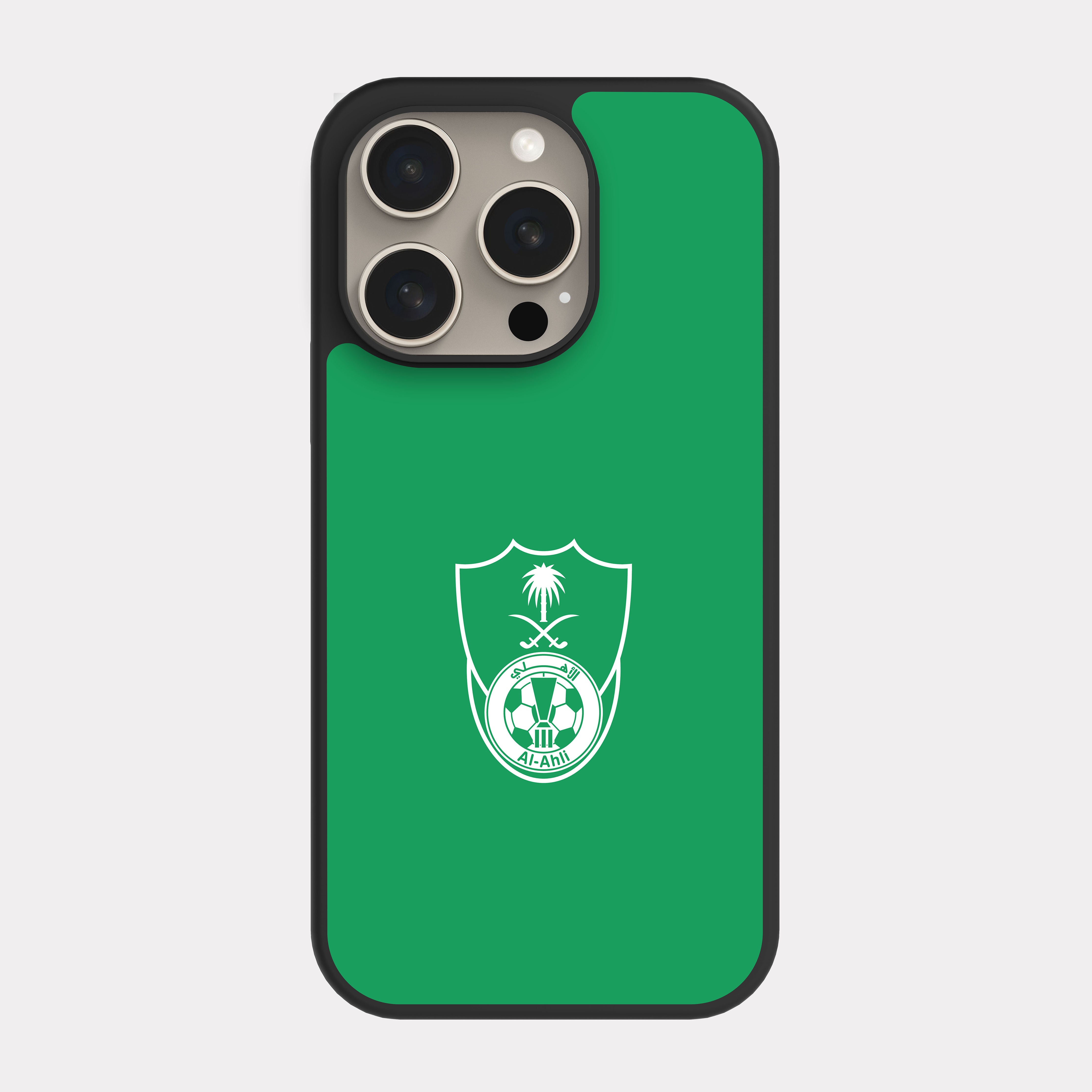 iPhone 15 Pro case cover Alahli Club White