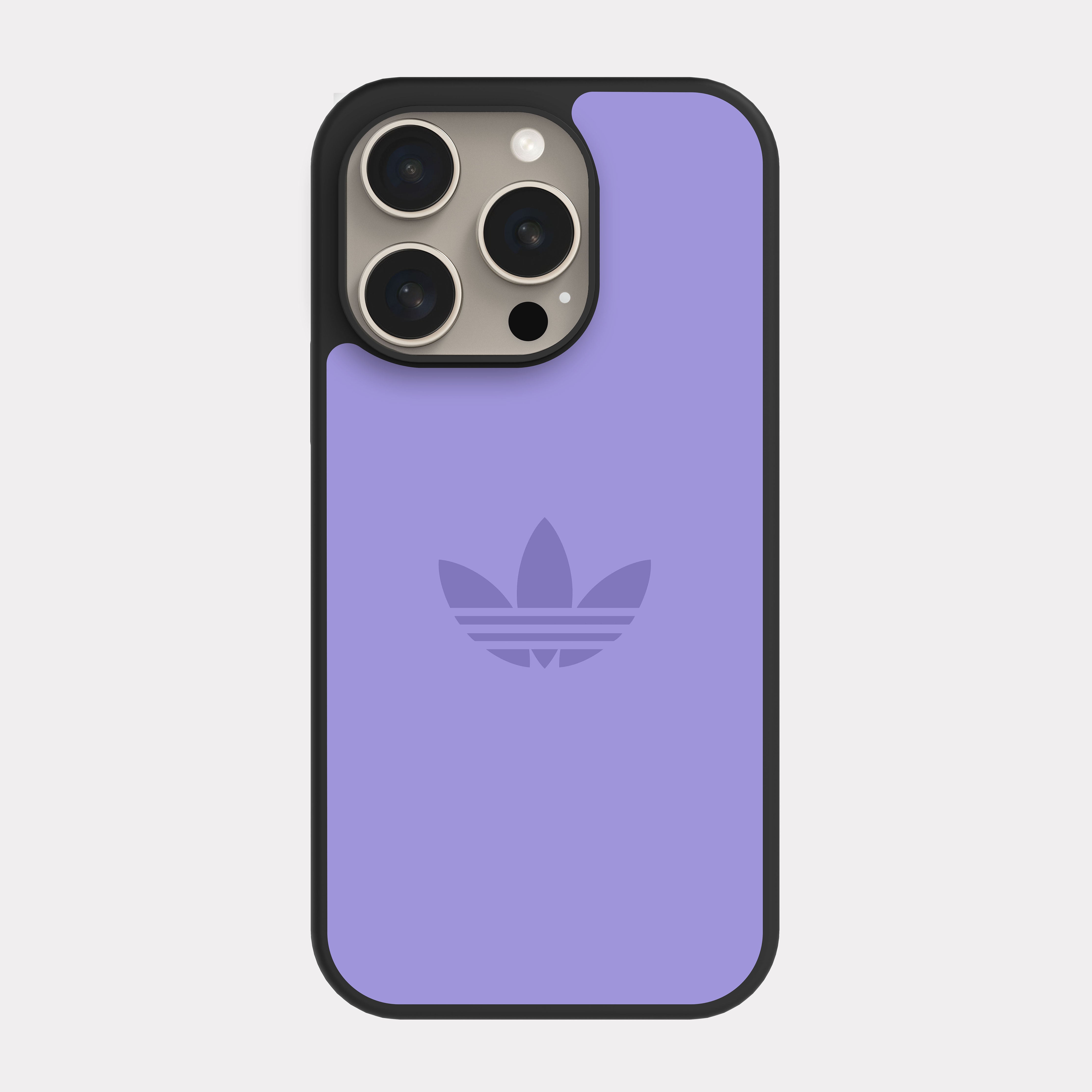 iPhone 15 Pro case cover Adidas Purple