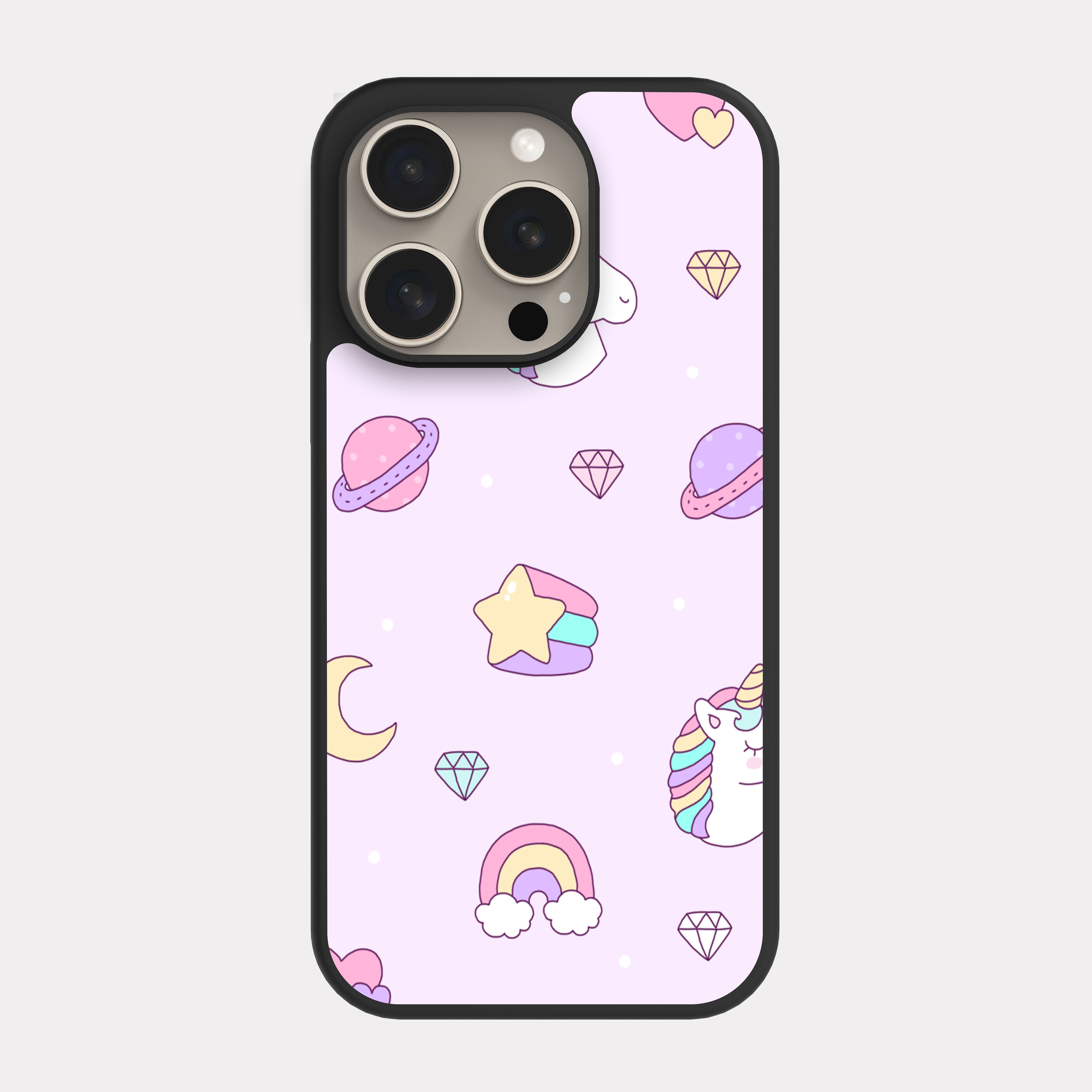 iPhone 15 Pro case cover Unicorn