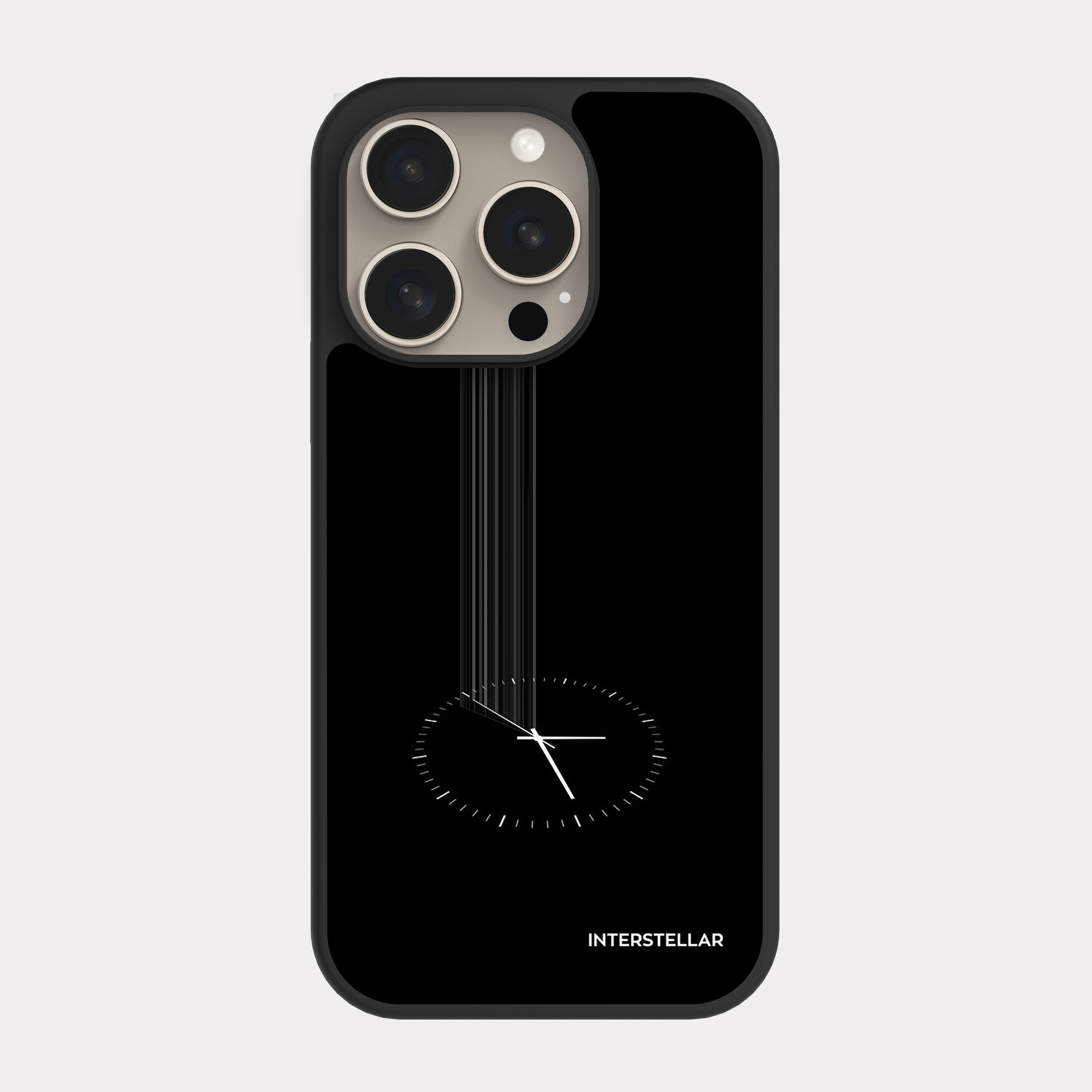 iPhone 15 Pro case cover interstellar Black