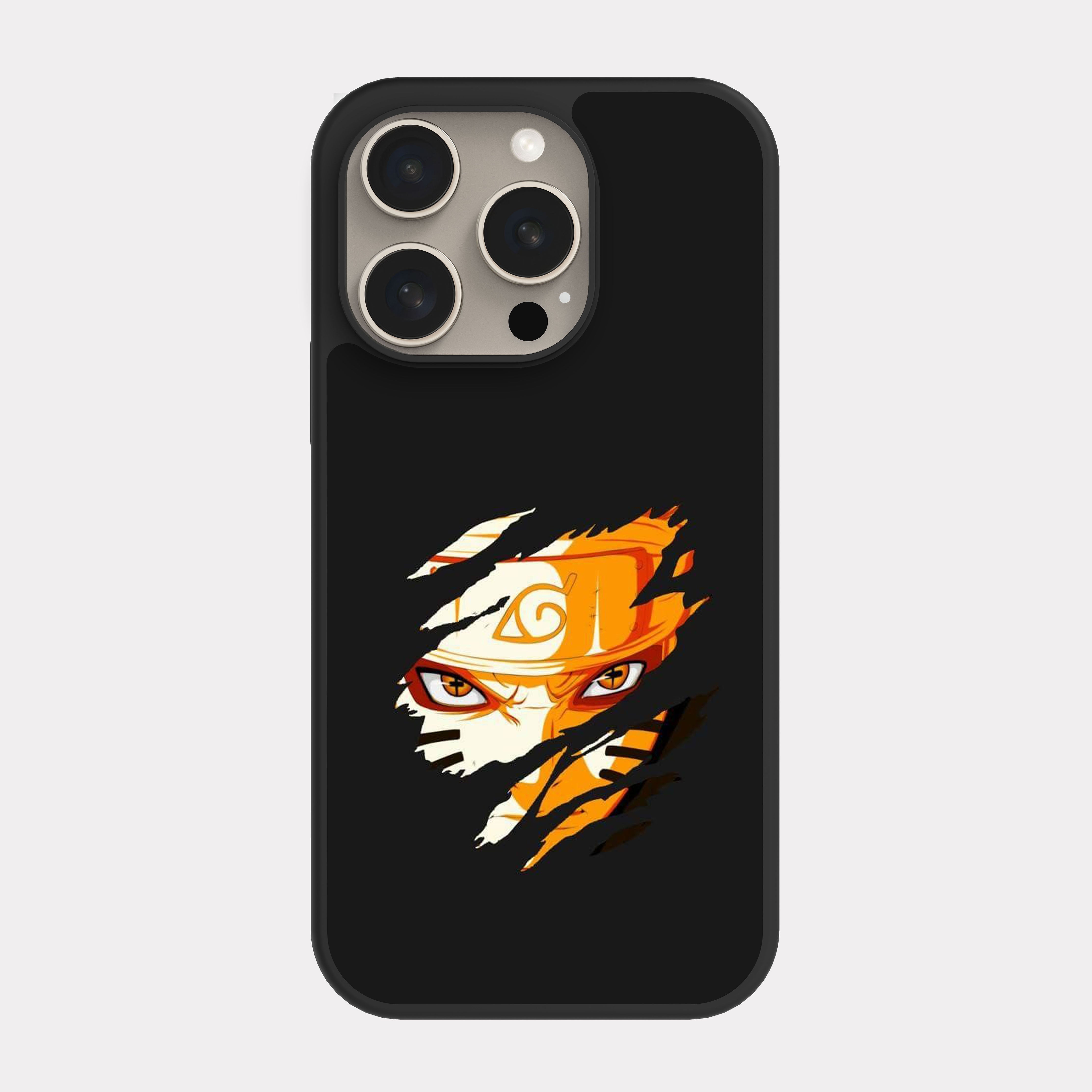 iPhone 15 Pro case cover Naruto Black