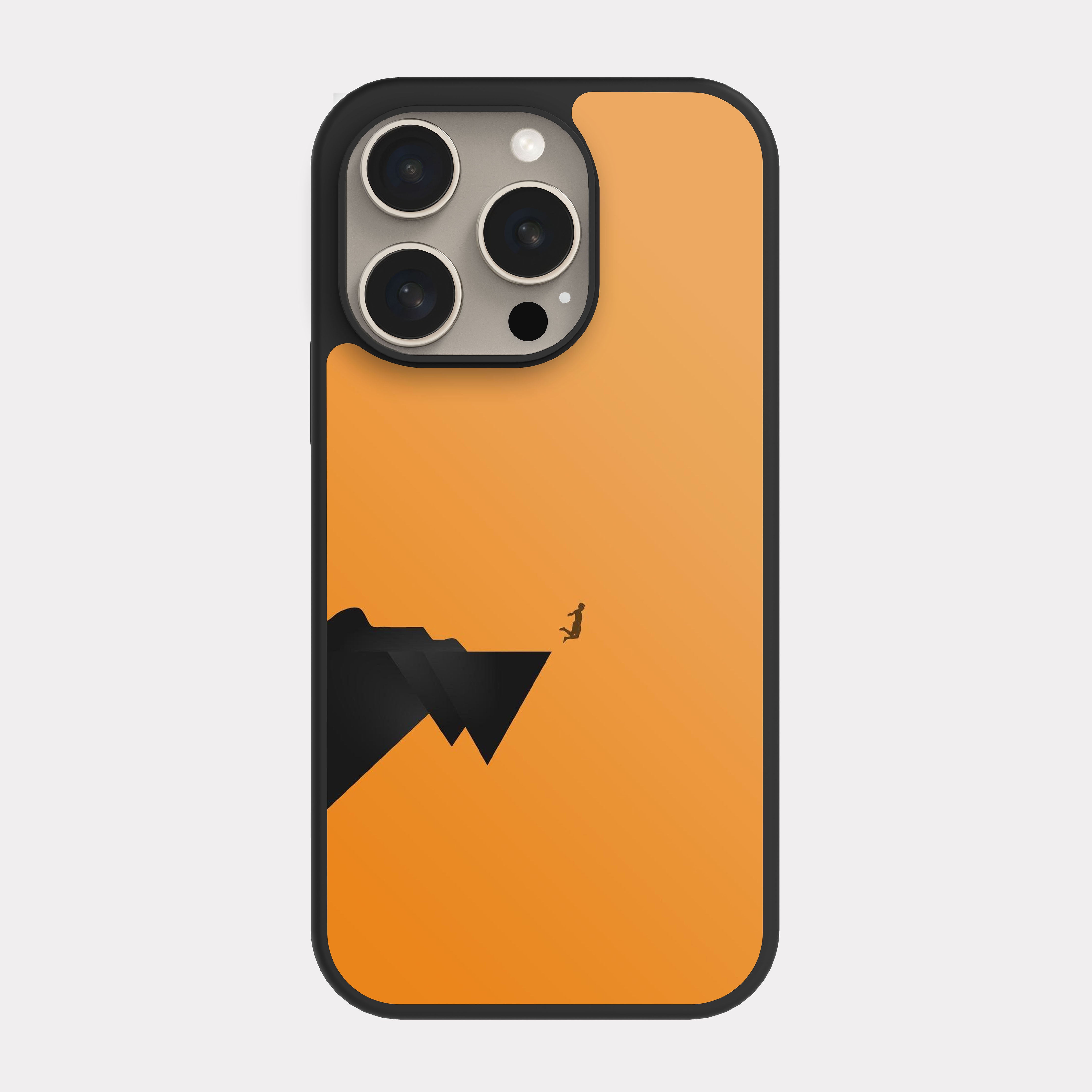 iPhone 15 Pro case cover Elegant Orange