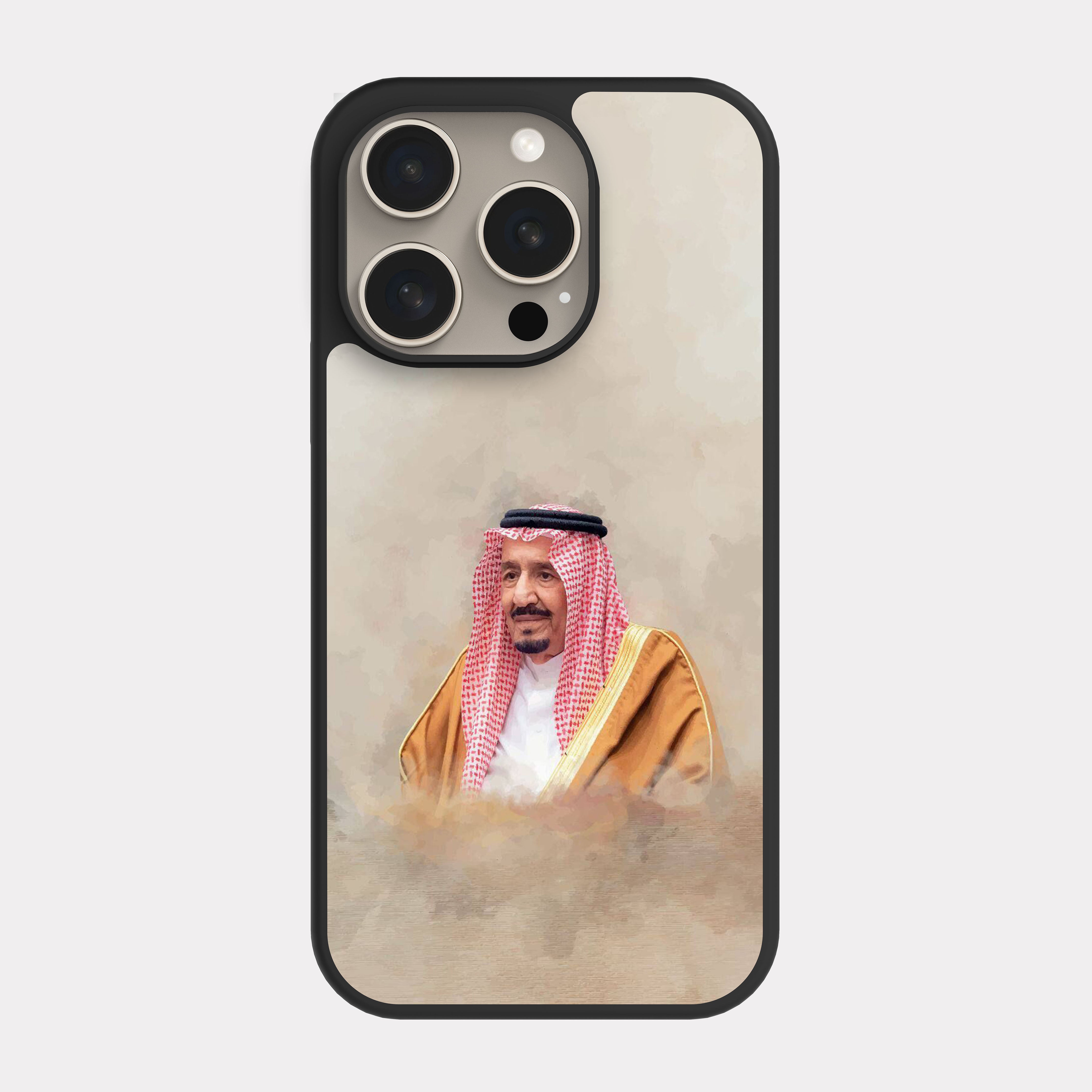 iPhone 15 Pro case cover King Salman bin Abdulaziz Al Saud