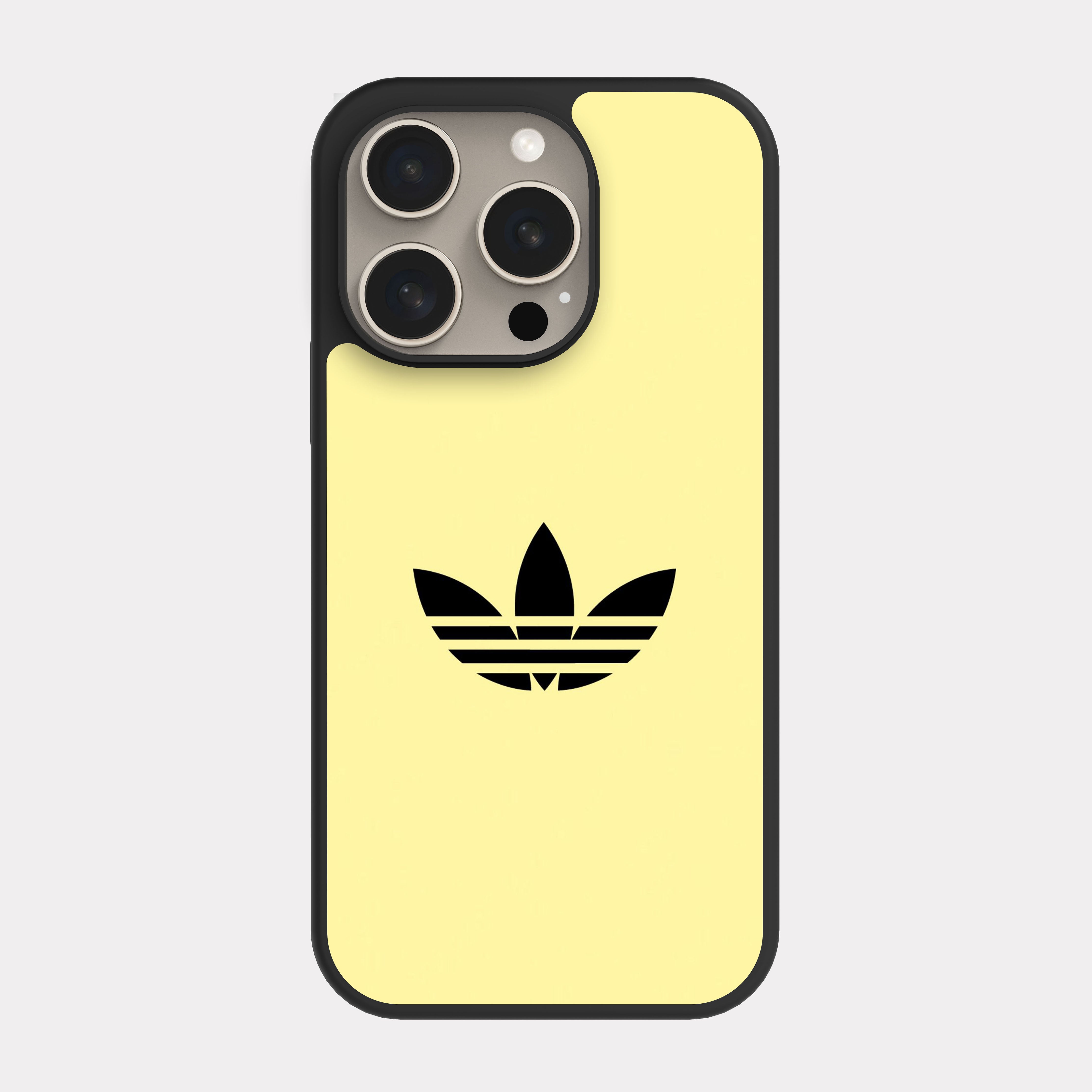 iPhone 15 Pro case cover Adidas Black