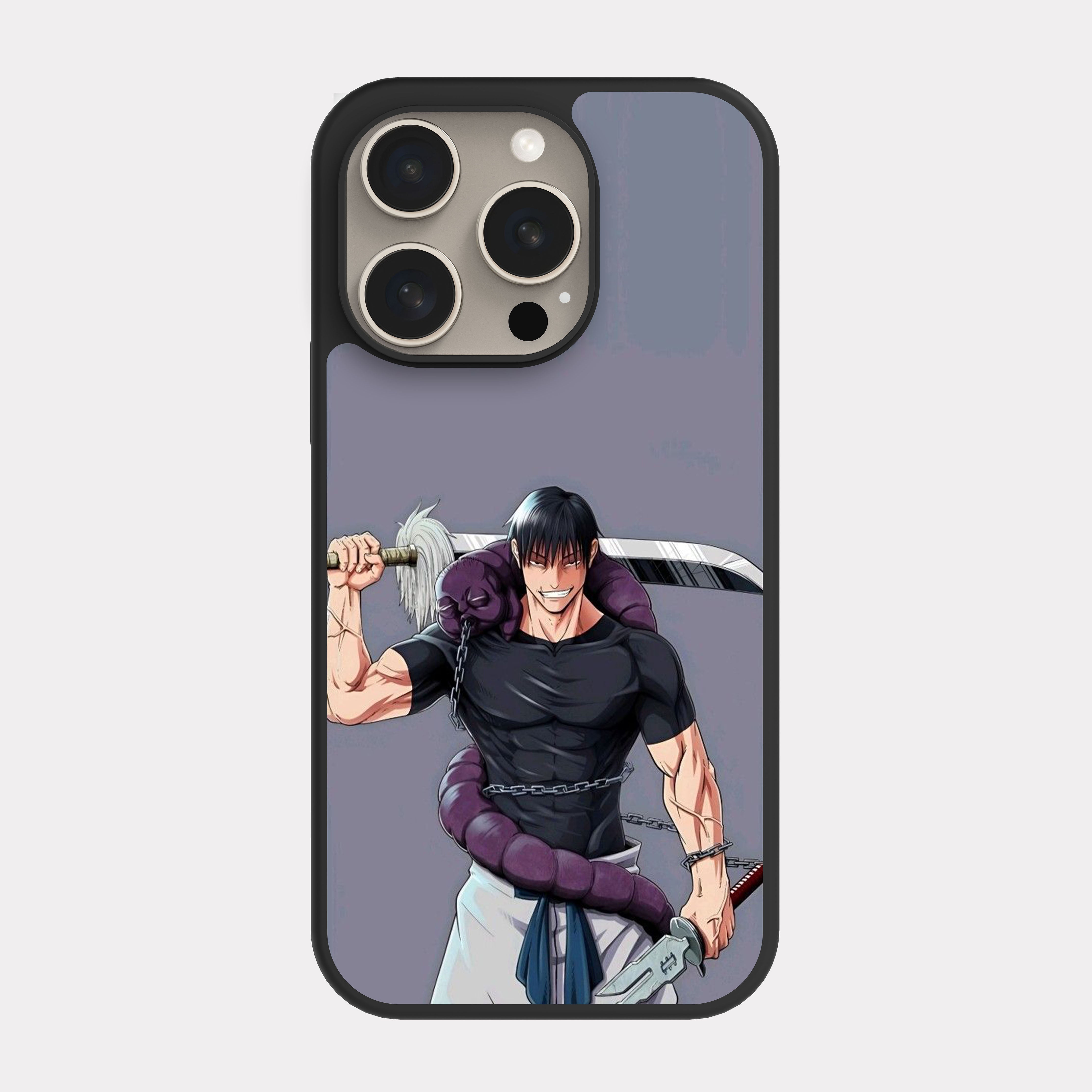 iPhone 15 Pro case cover Jujutsu Kaisen Toji Purple