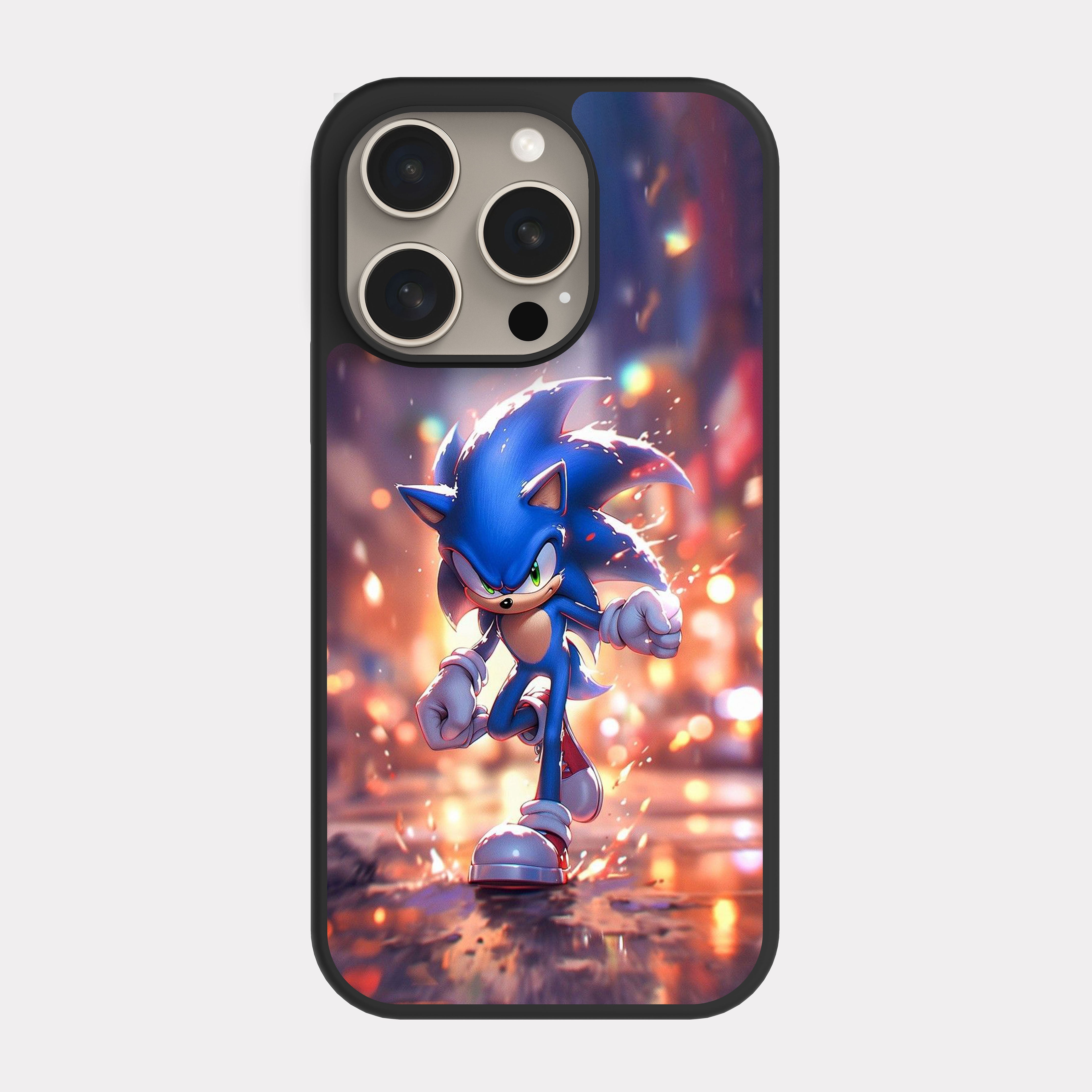 iPhone 15 Pro case cover Sonic the Hedgehog Blue