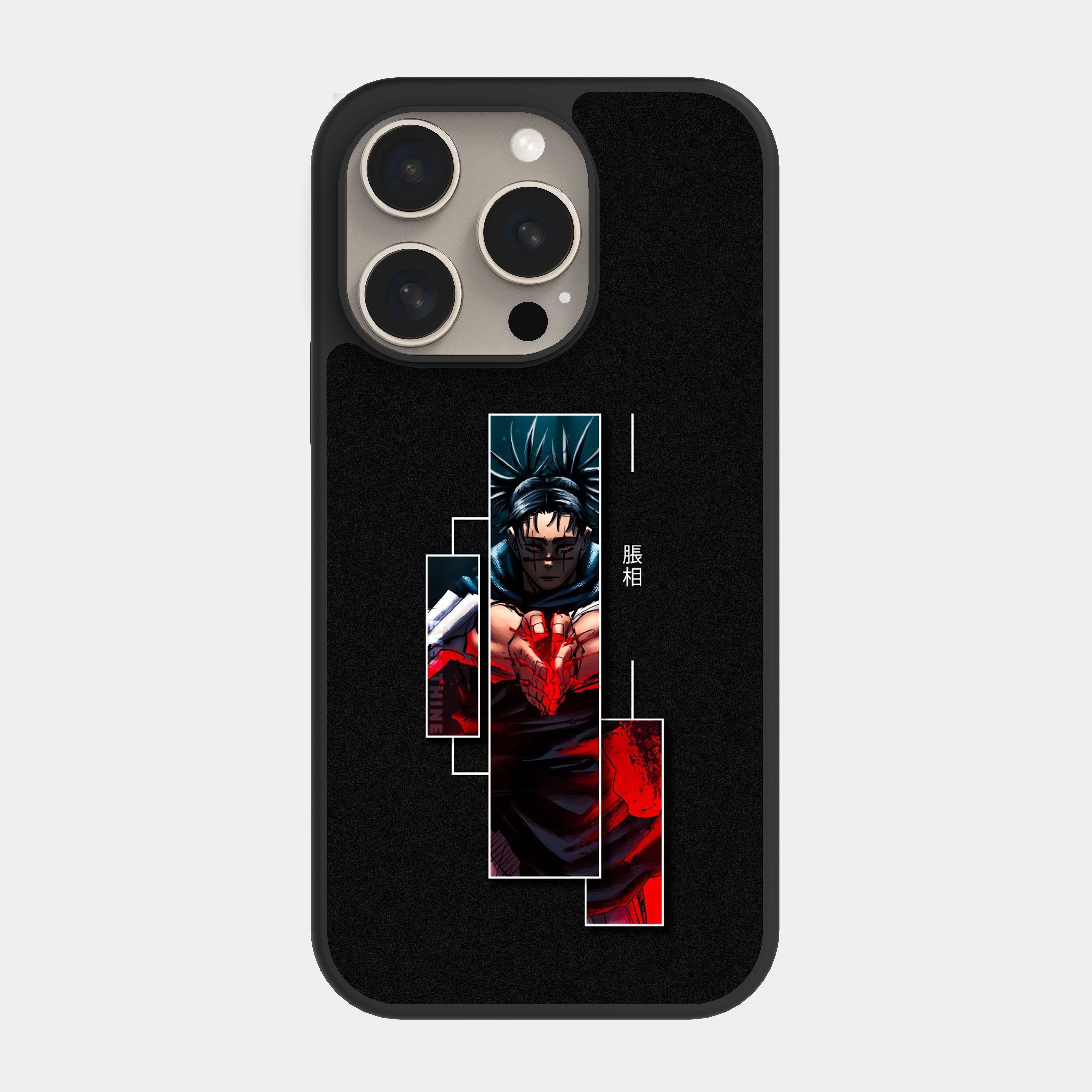 iPhone 15 Pro case cover Jujutsu Kaisen Choso Black