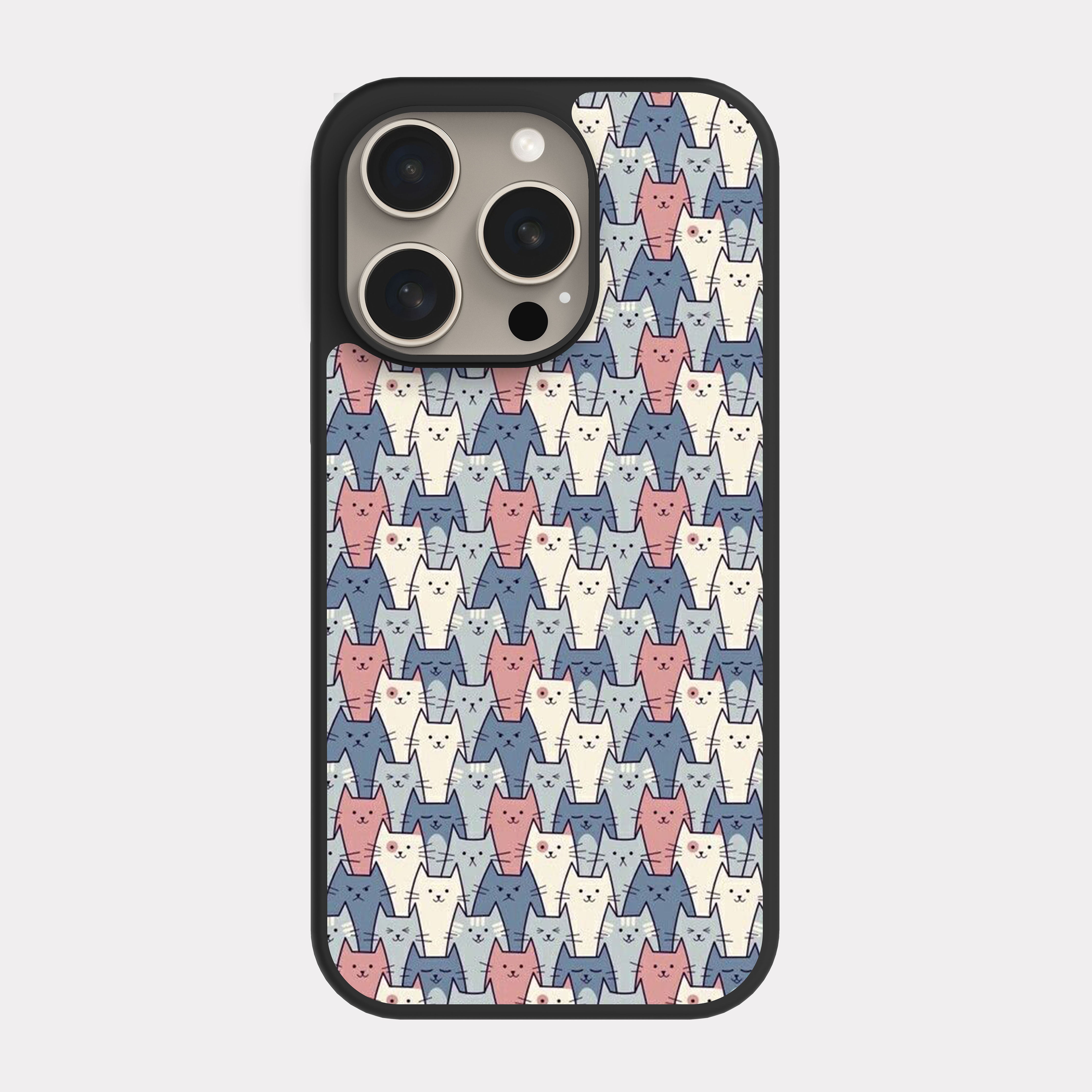iPhone 15 Pro case cover Cute Cats