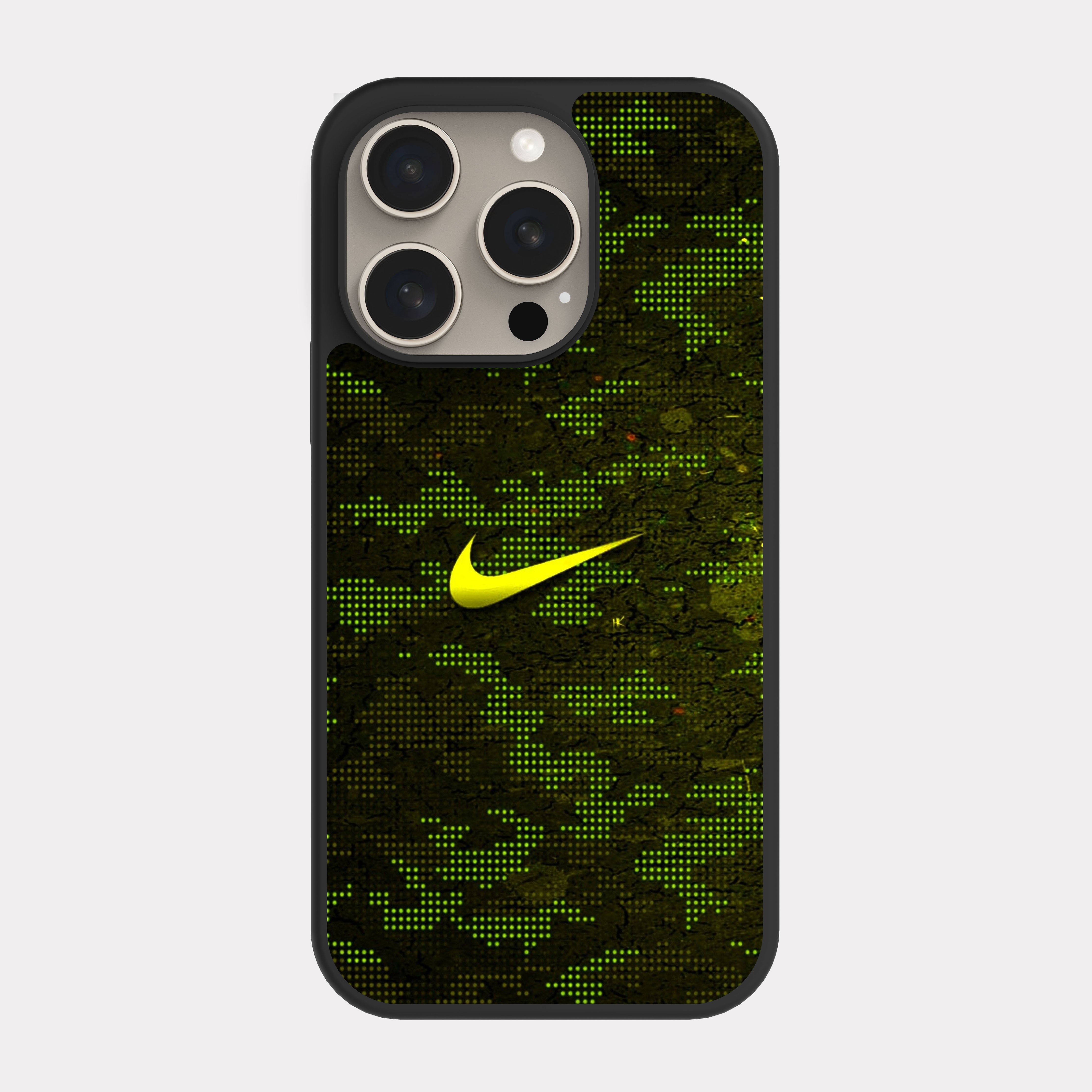 iPhone 15 Pro case cover Nike Yellow