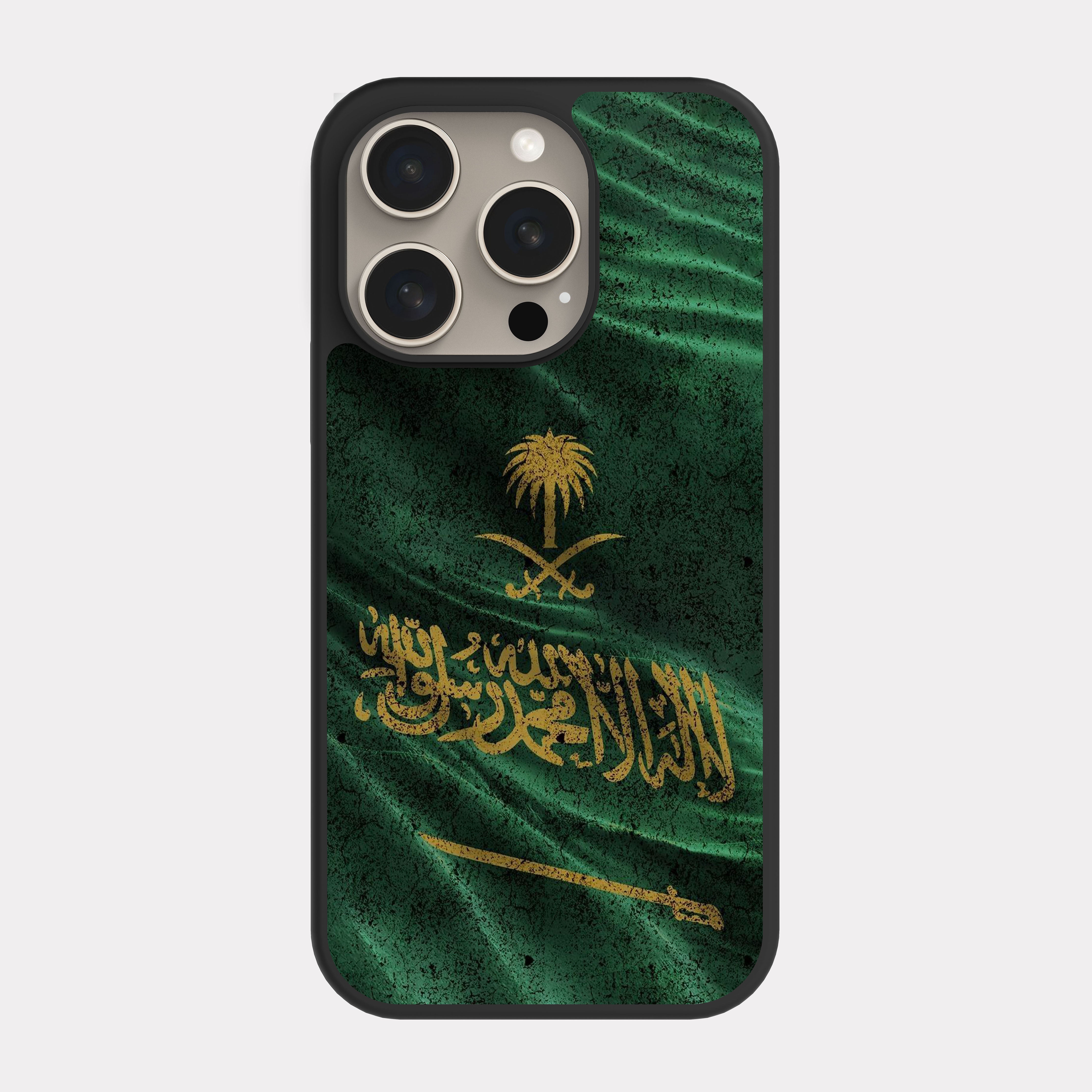 iPhone 15 Pro case cover Saudi Arabia Green Flag