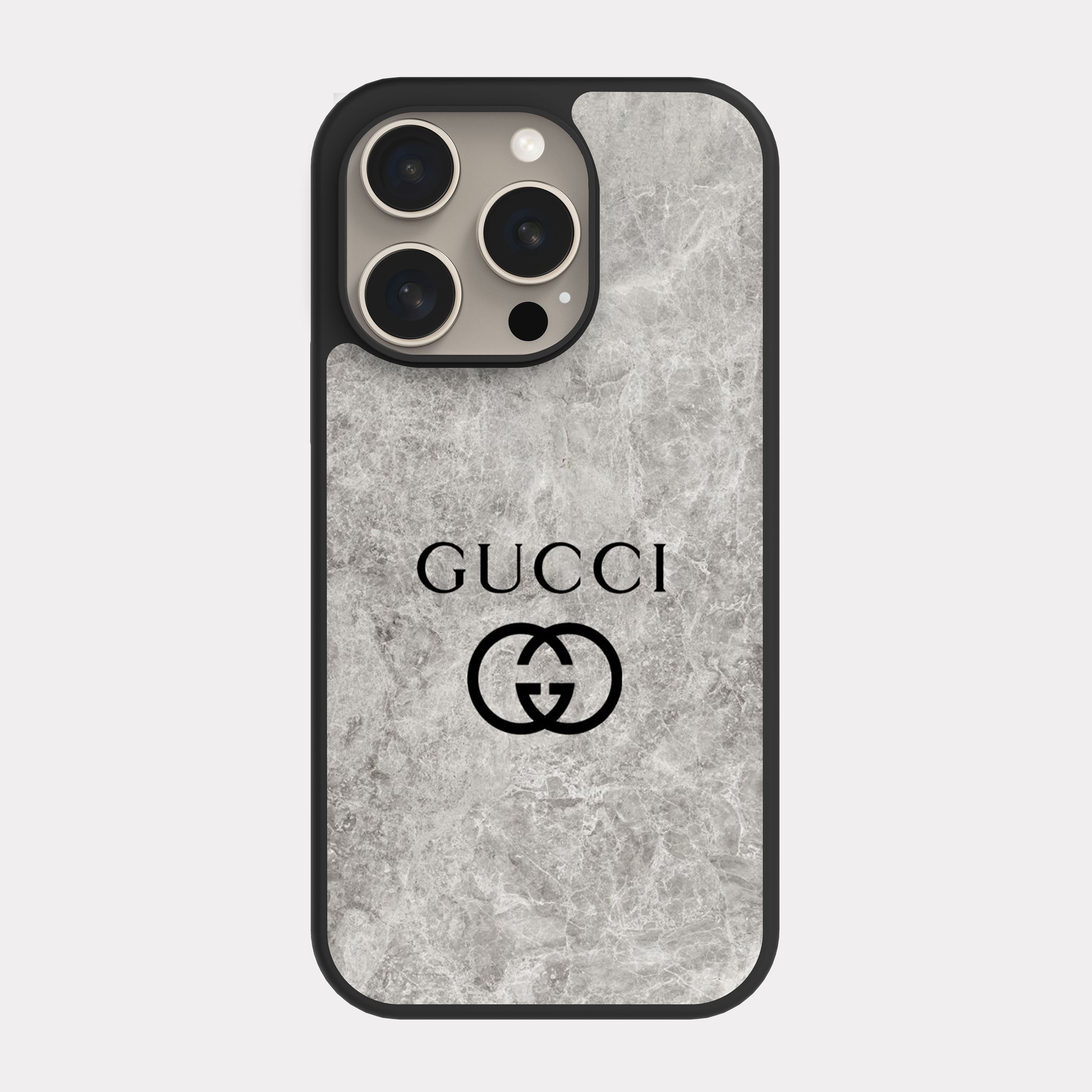 iPhone 15 Pro case cover Gucci Grey