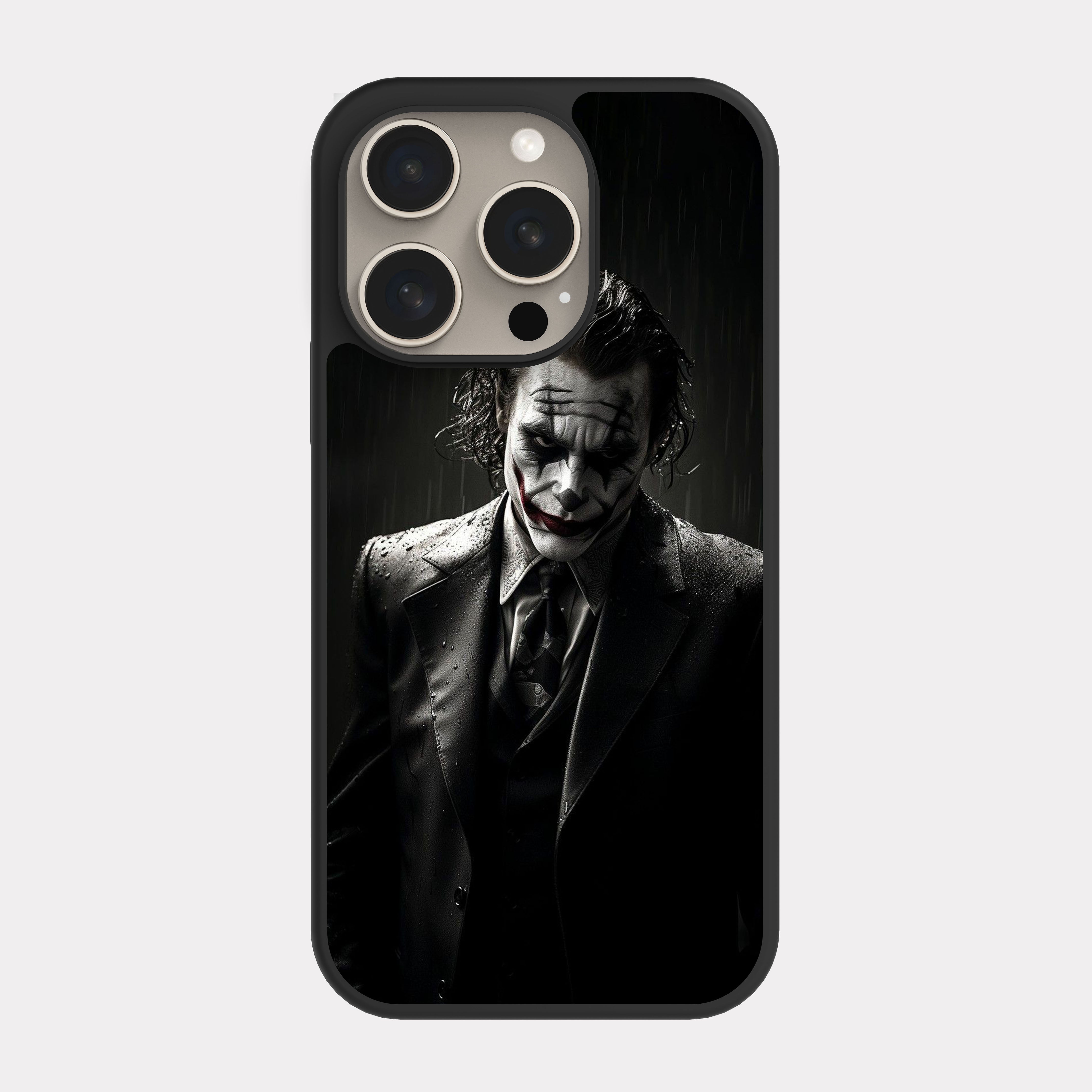 iPhone 15 Pro case cover Joker Black