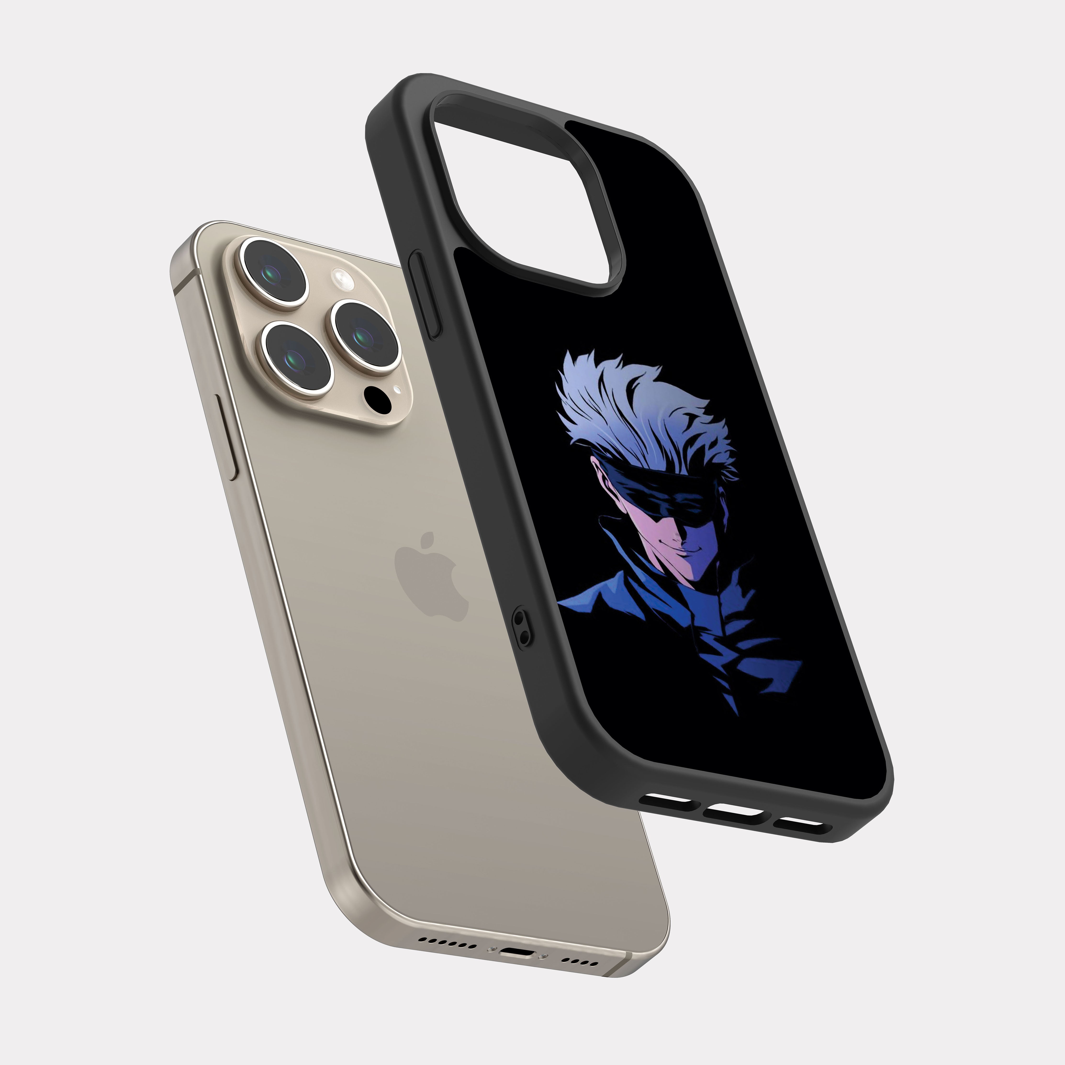 iPhone 15 Pro case cover Jujutsu Kaisen Gojo Blue
