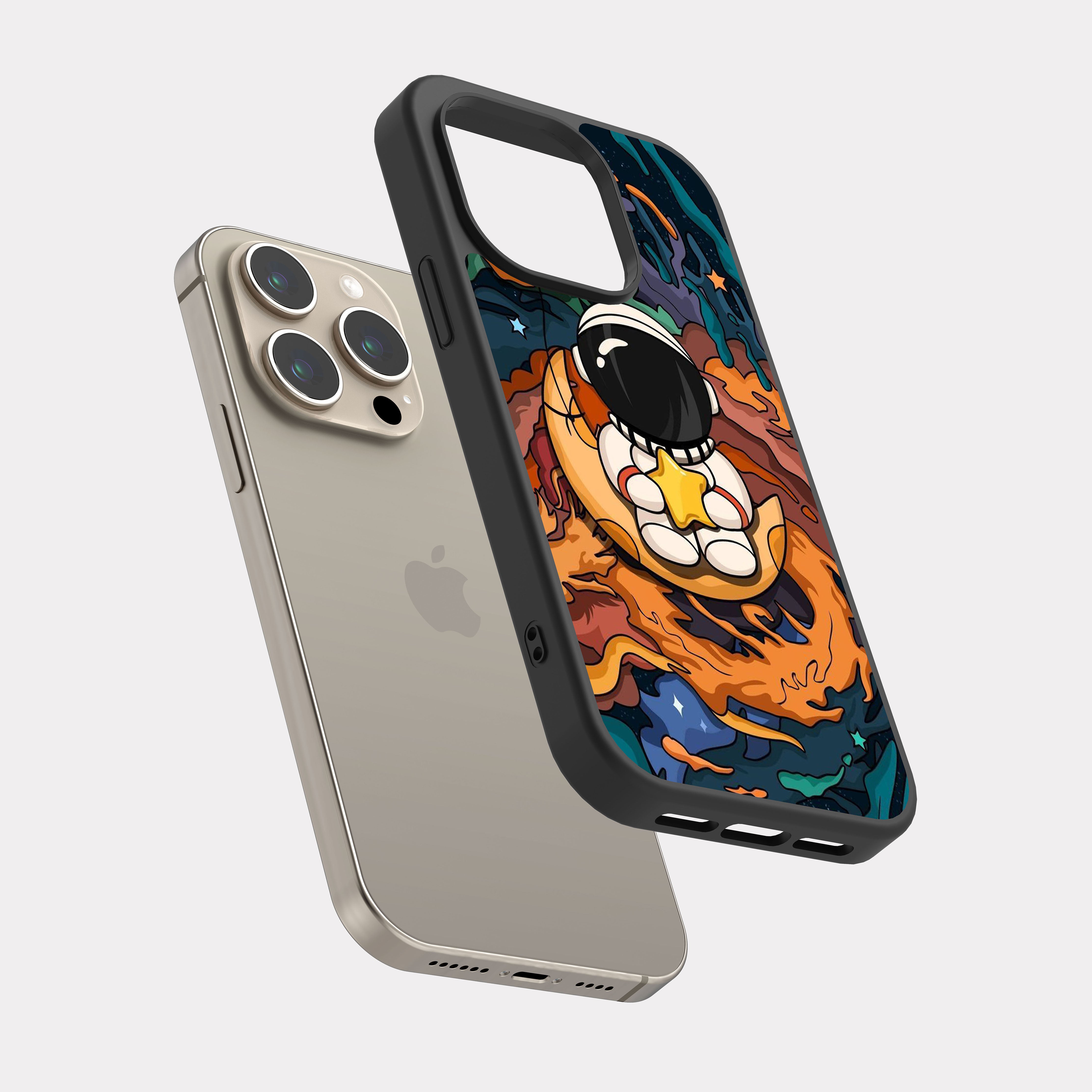 iPhone 15 Pro case cover Astronaut Star