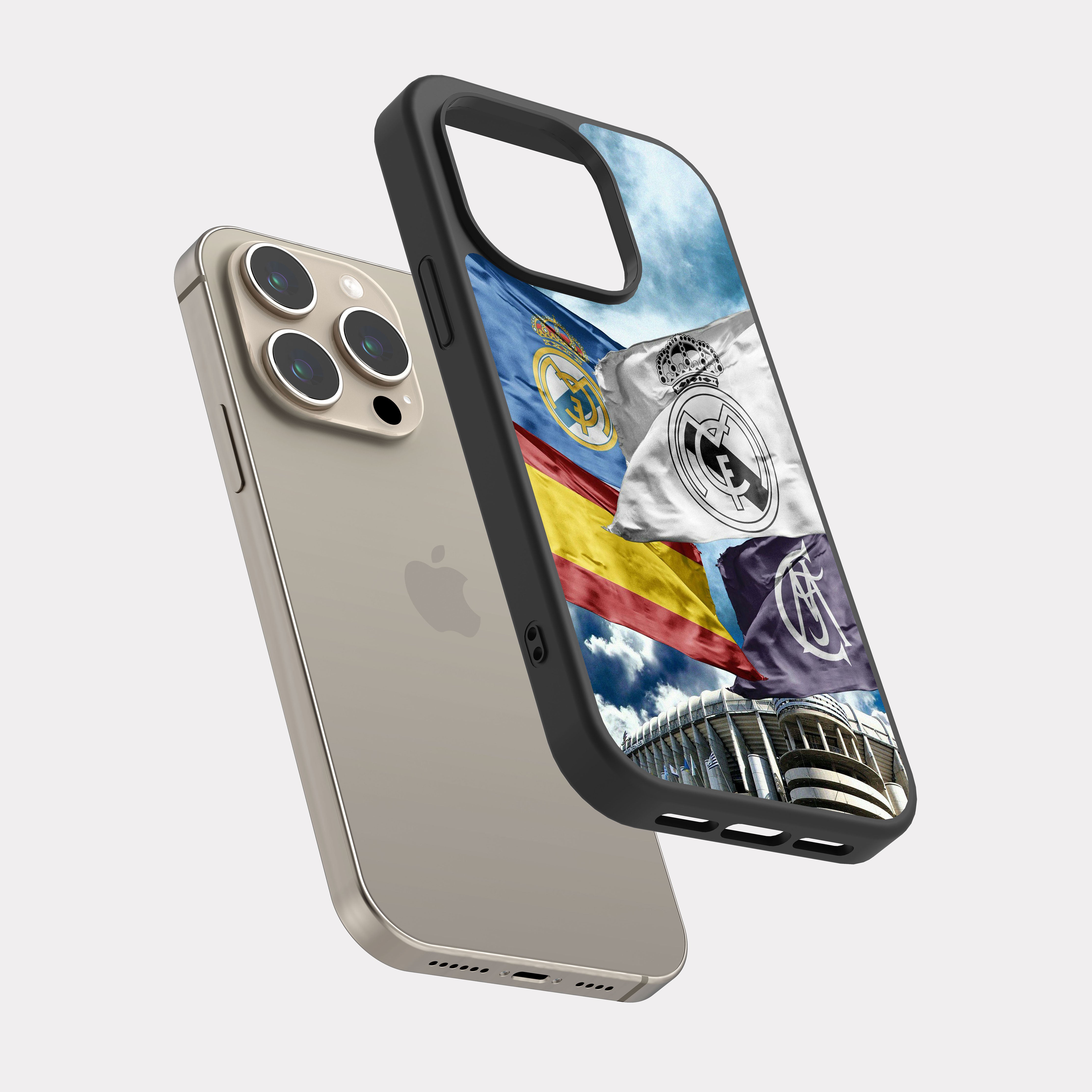 iPhone 15 Pro case cover Real Madrid CF Multicolour