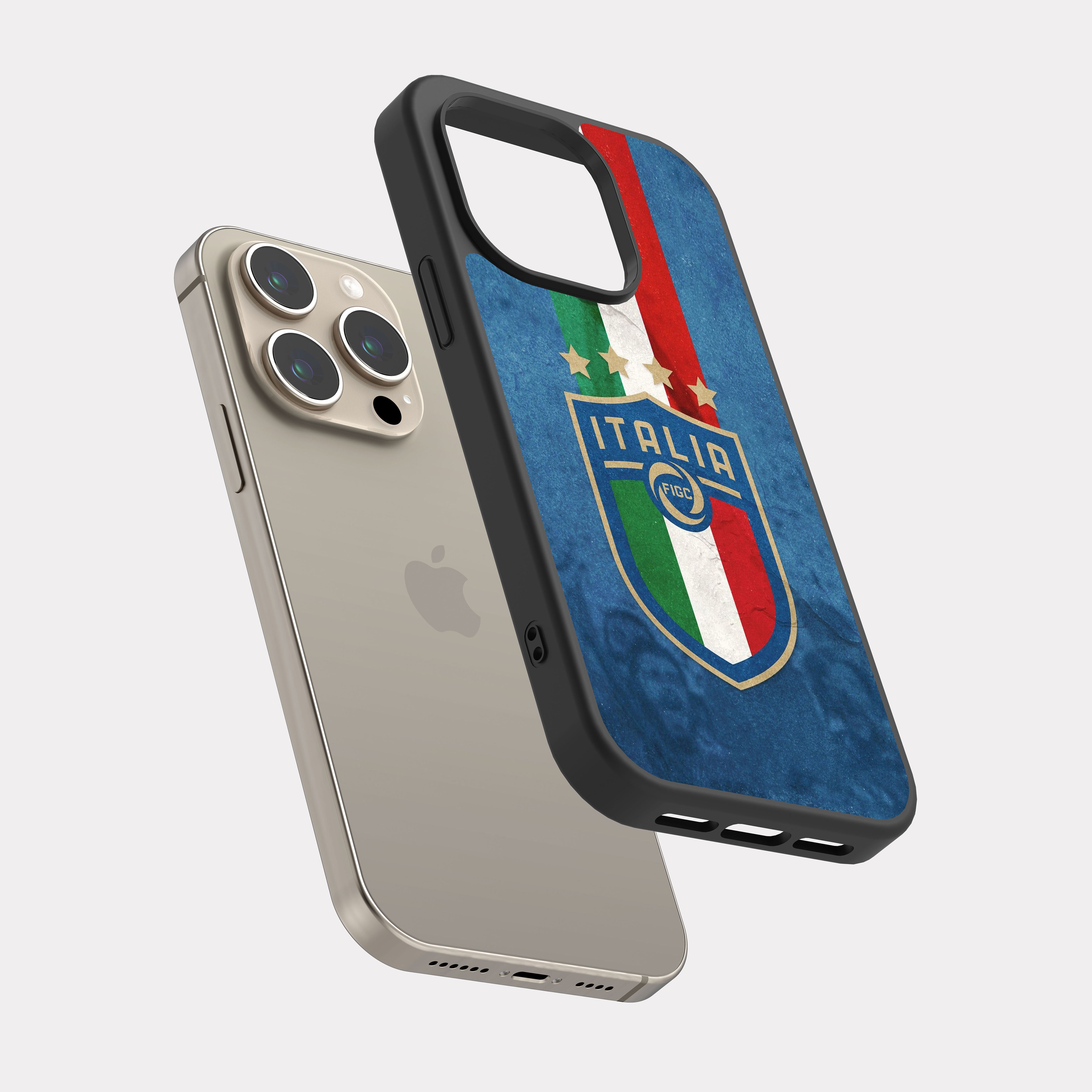 iPhone 15 Pro case cover Italy Football Team Blue