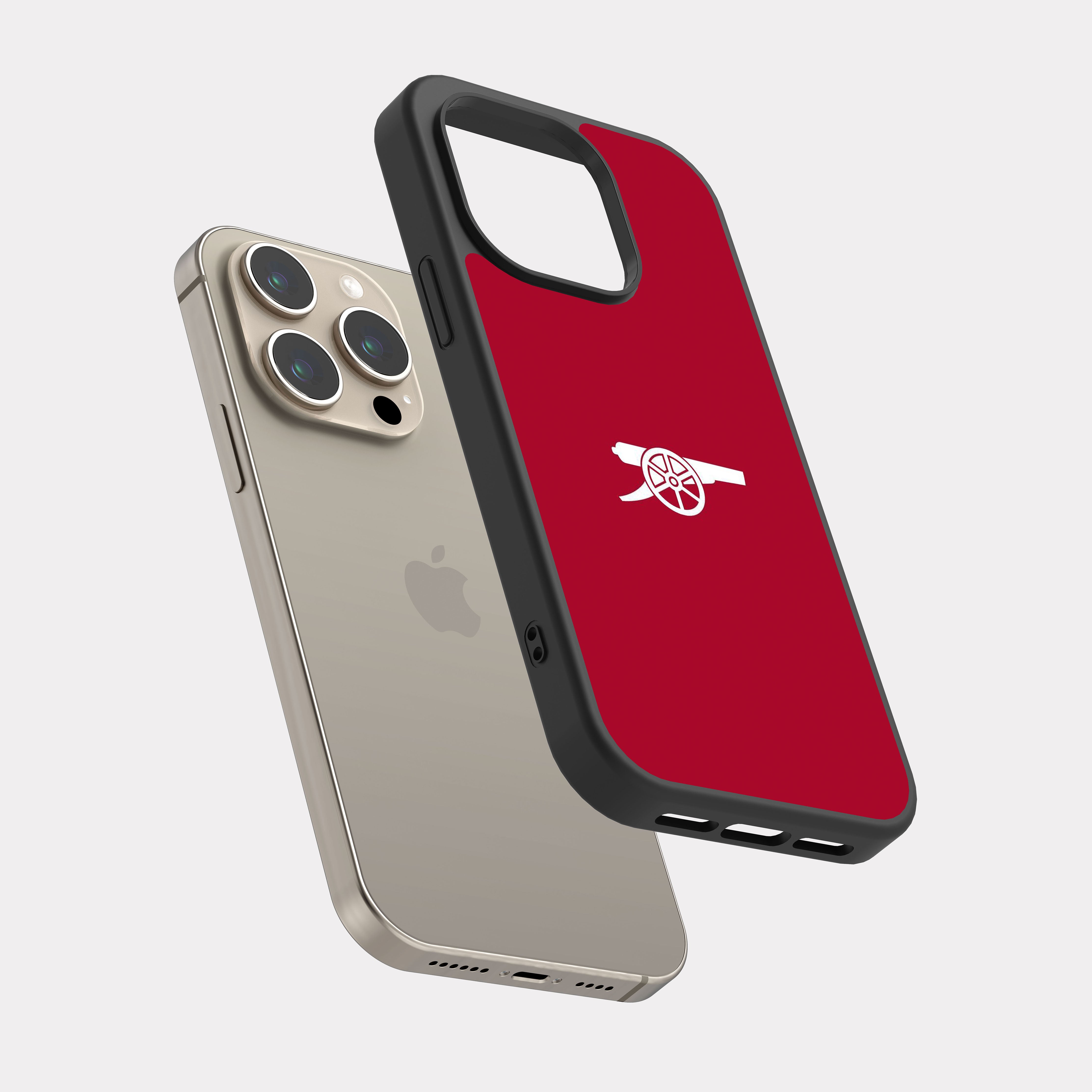 iPhone 15 Pro case cover Arsenal FC Red