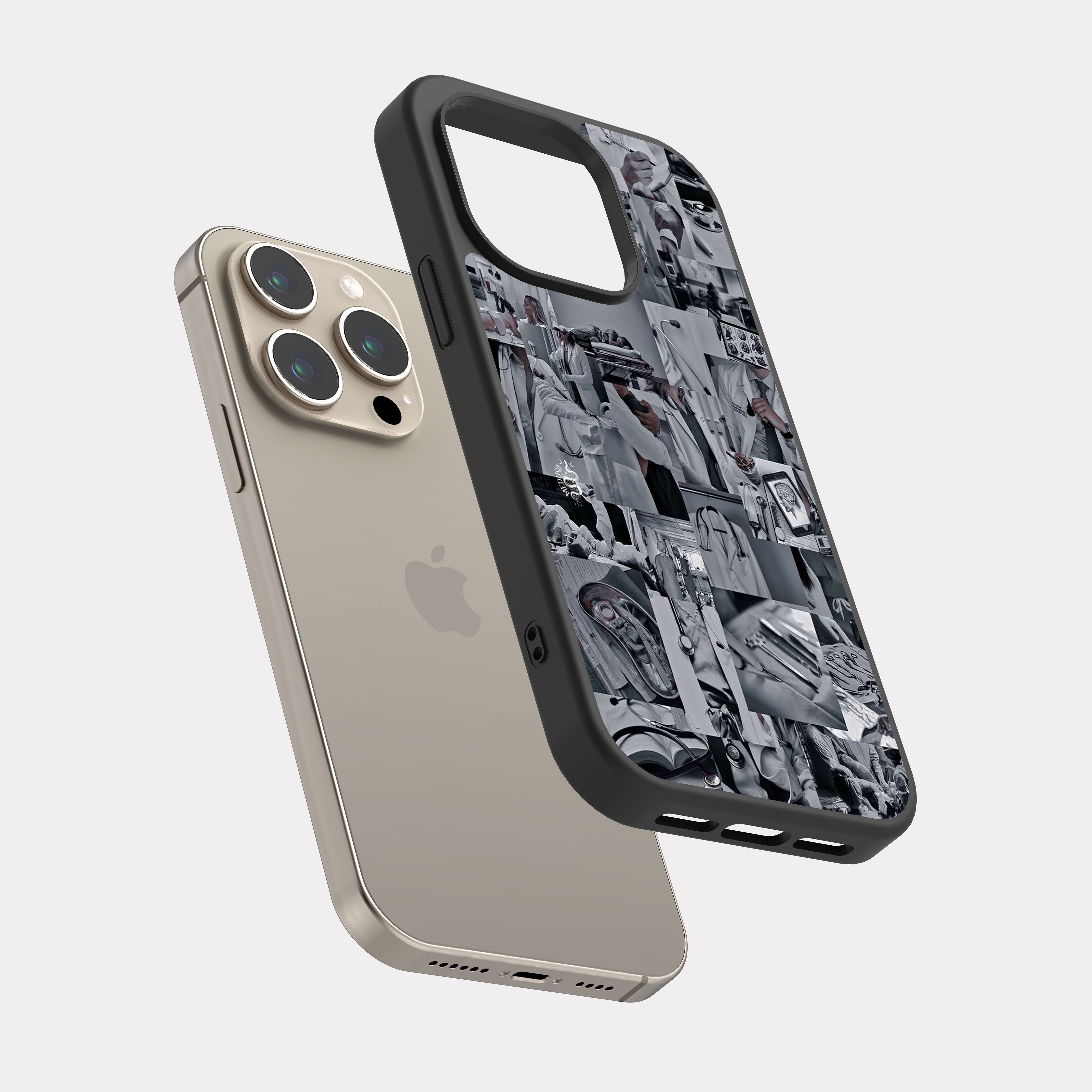 iPhone 15 Pro case cover Doctor Of Medicine White