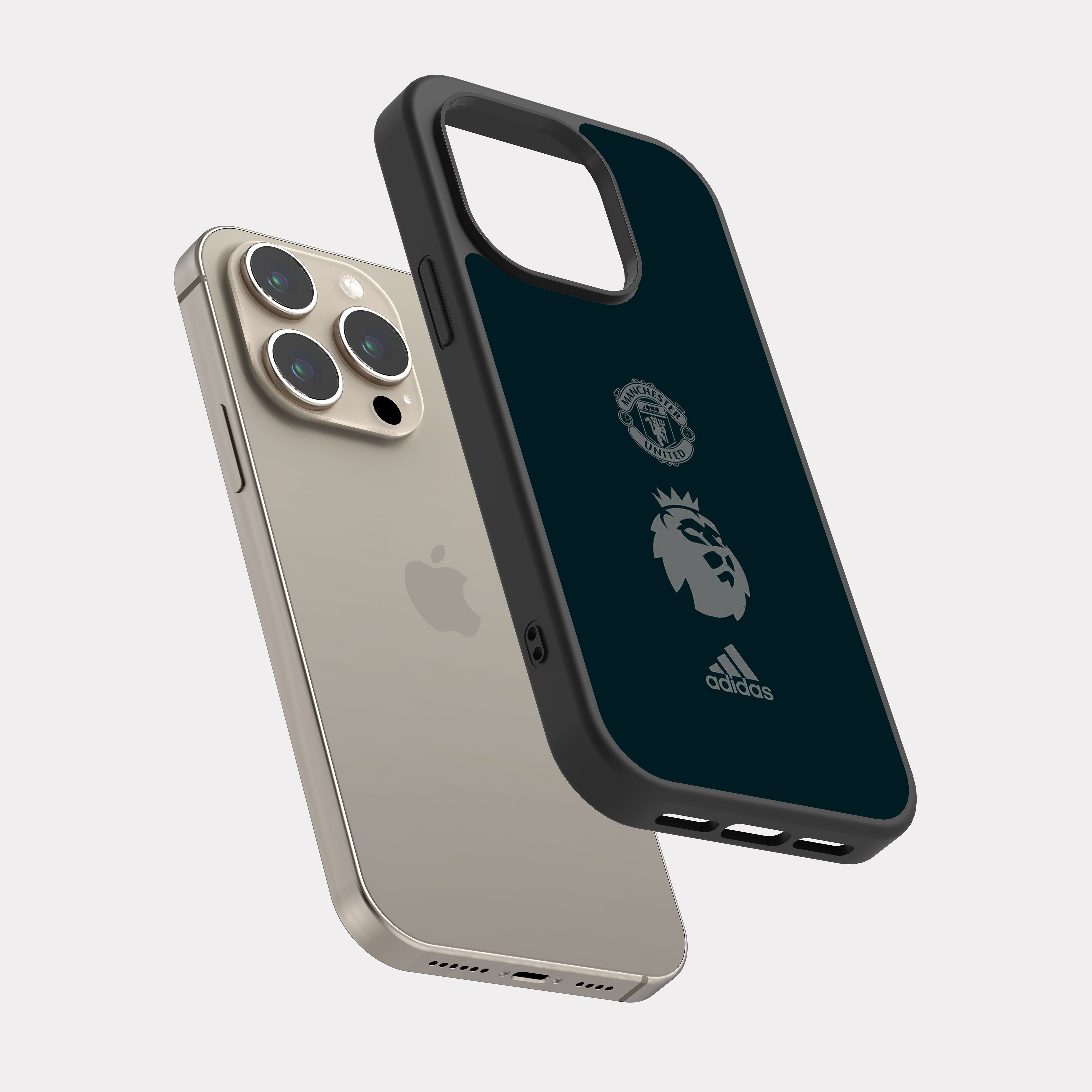 iPhone 15 Pro case cover Manchester United FC Blue