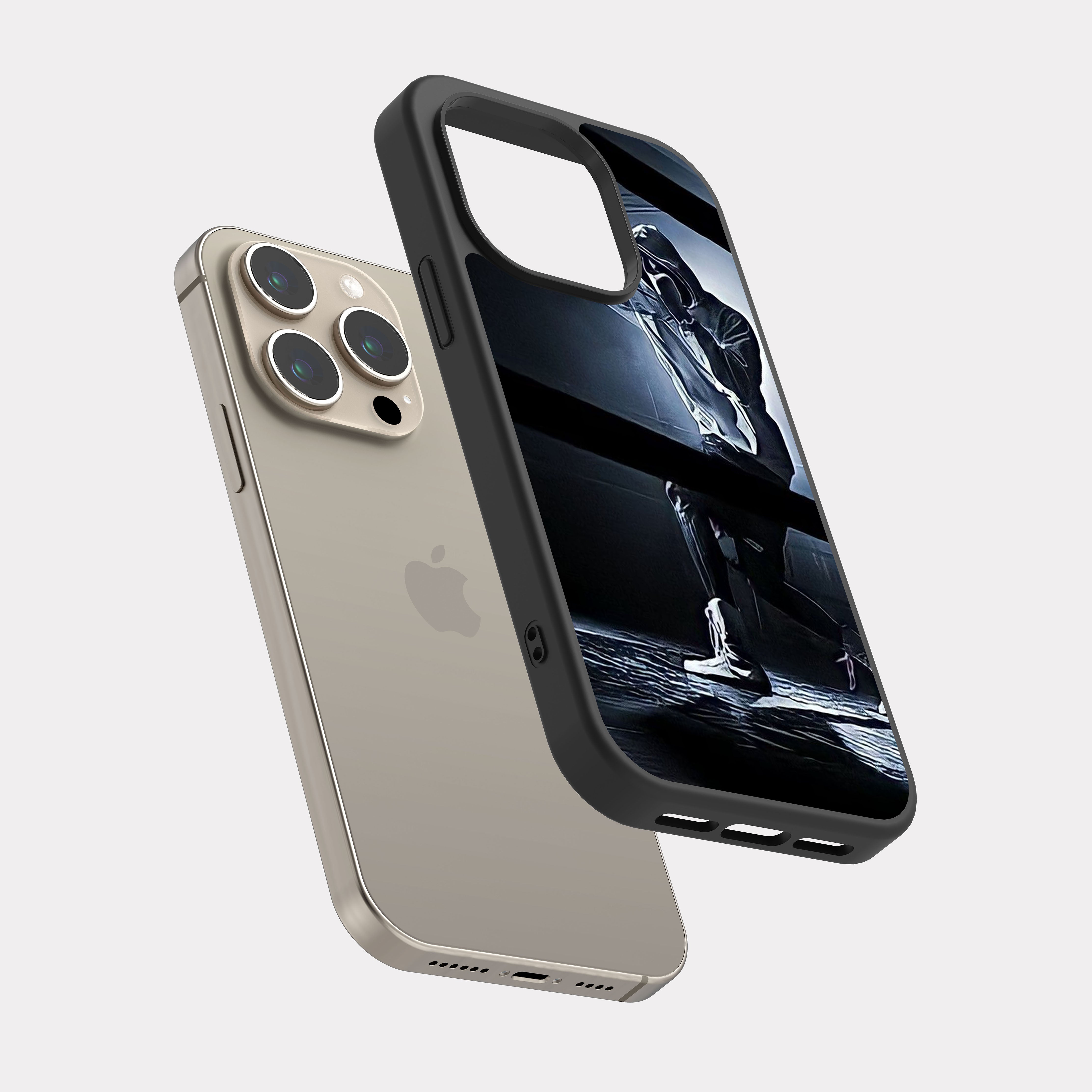 iPhone 15 Pro case cover Boxer Grey