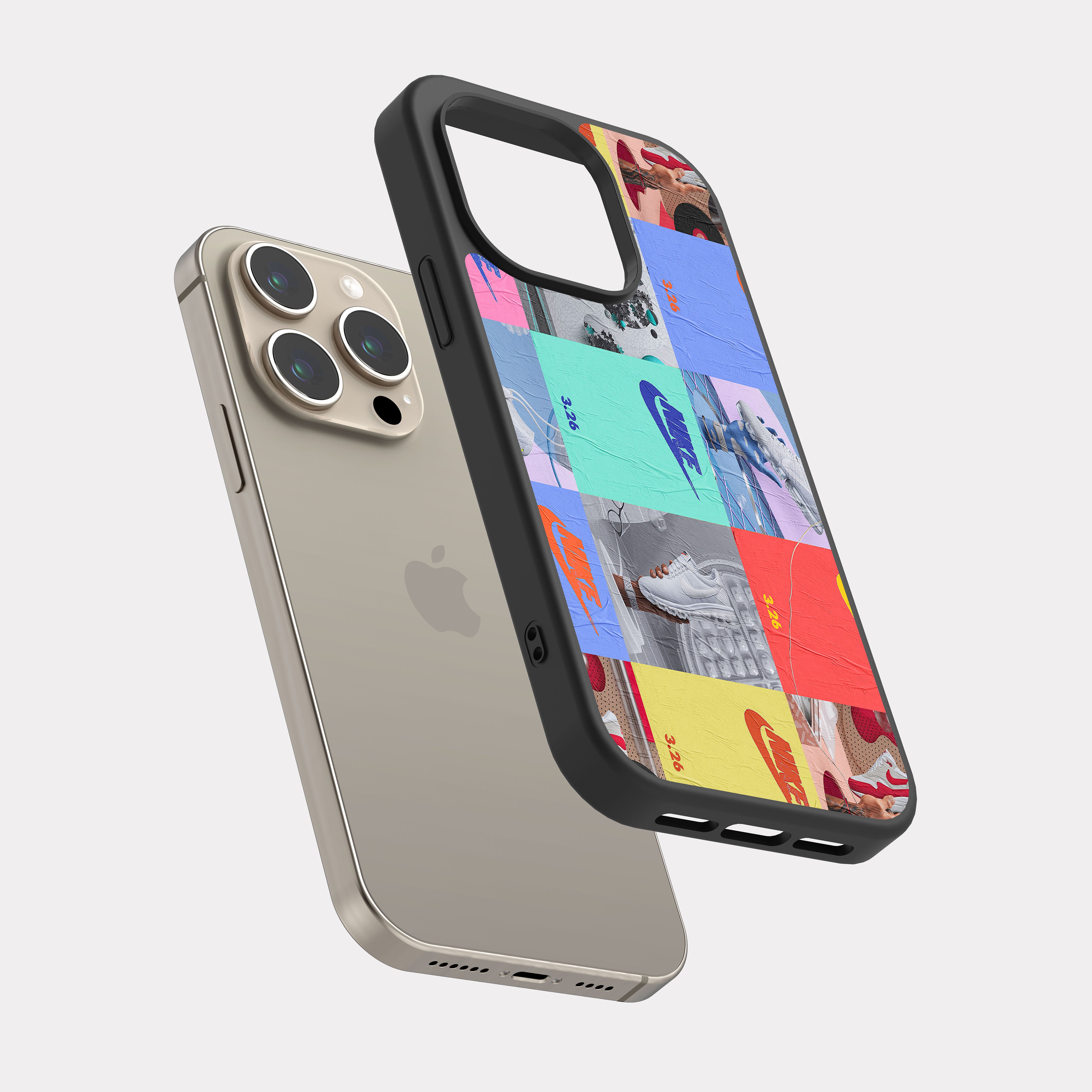 iPhone 15 Pro case cover Nike Multicolour