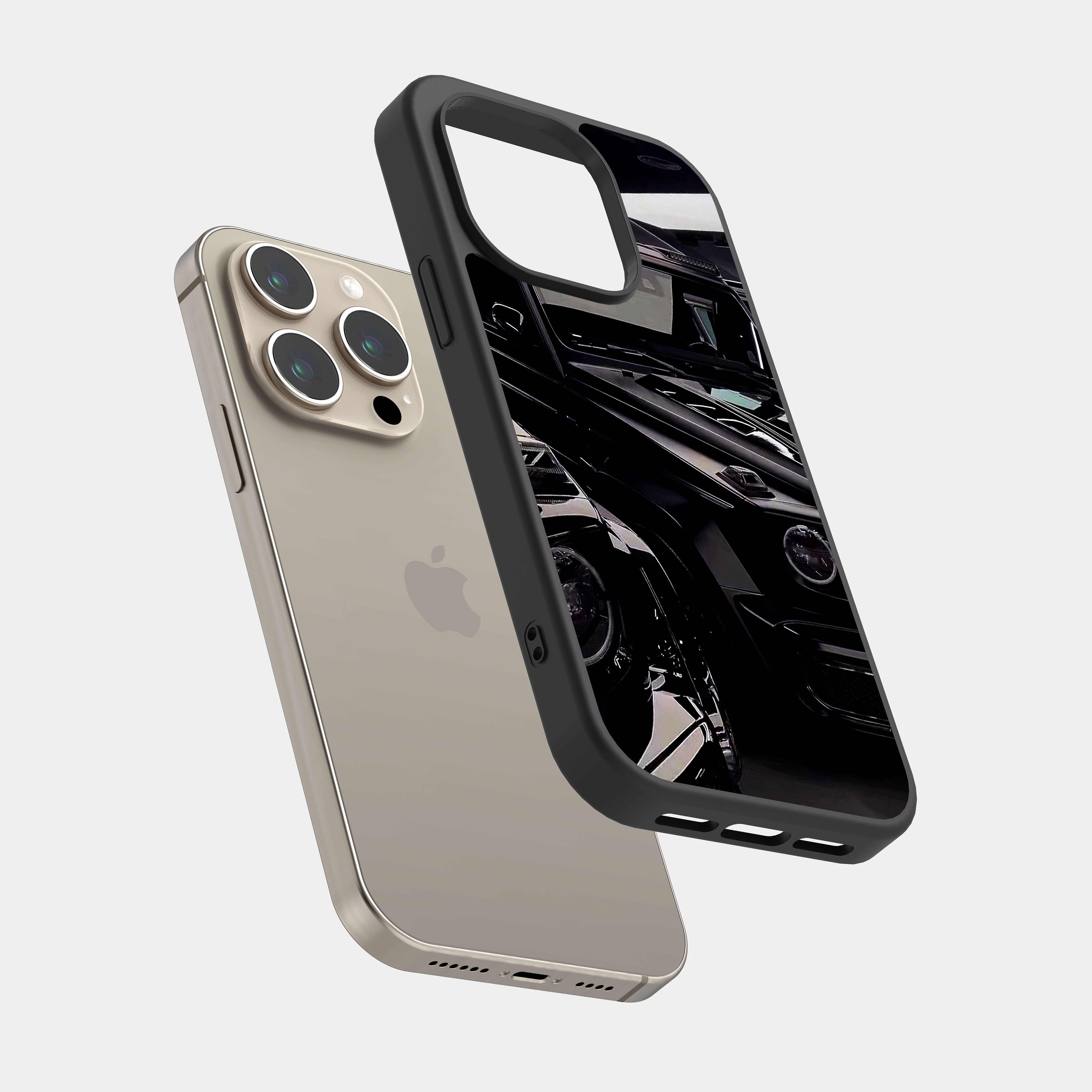 iPhone 15 Pro case cover Mercedes Benz G63 AMG Brabus Grey