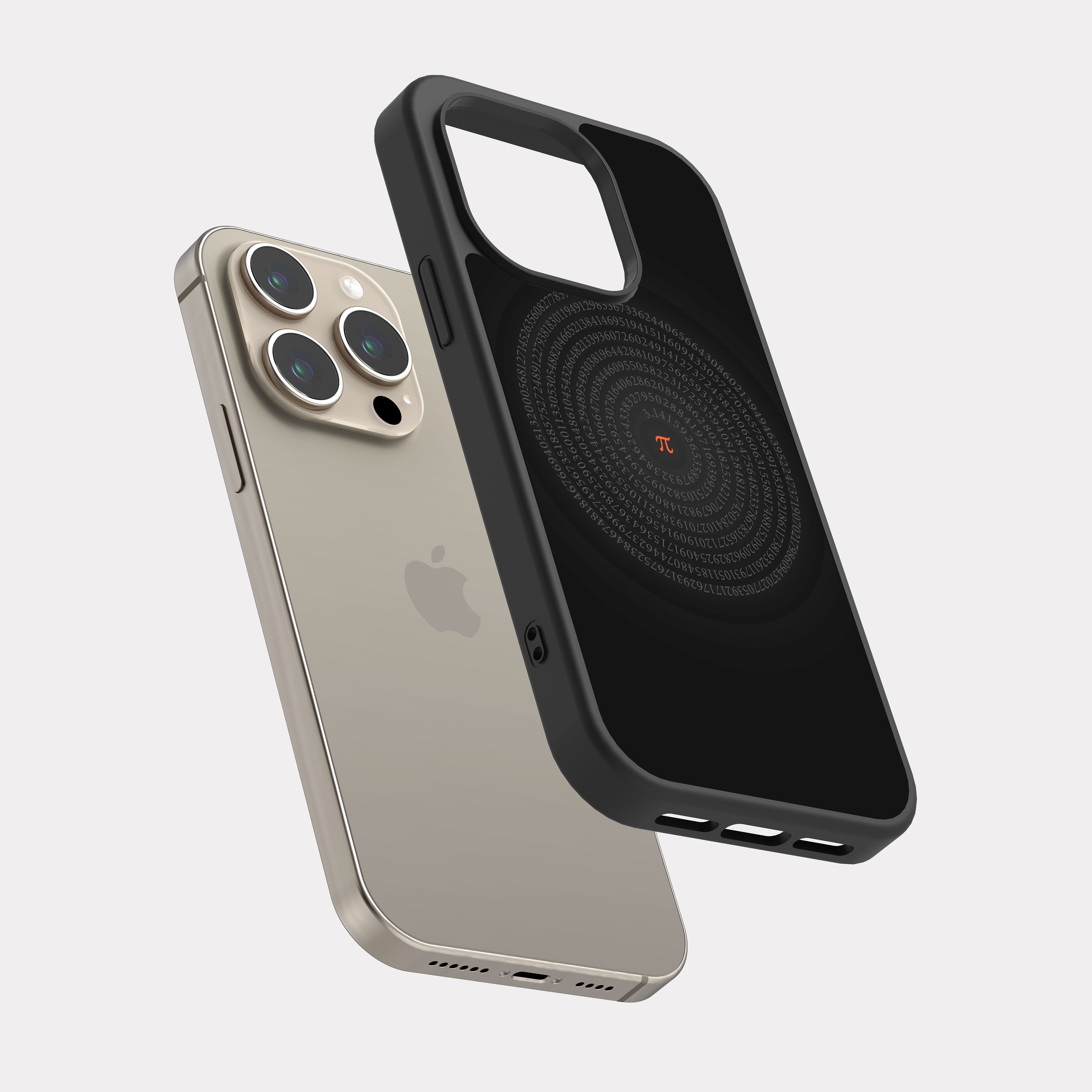 iPhone 15 Pro case cover Infinity Orange