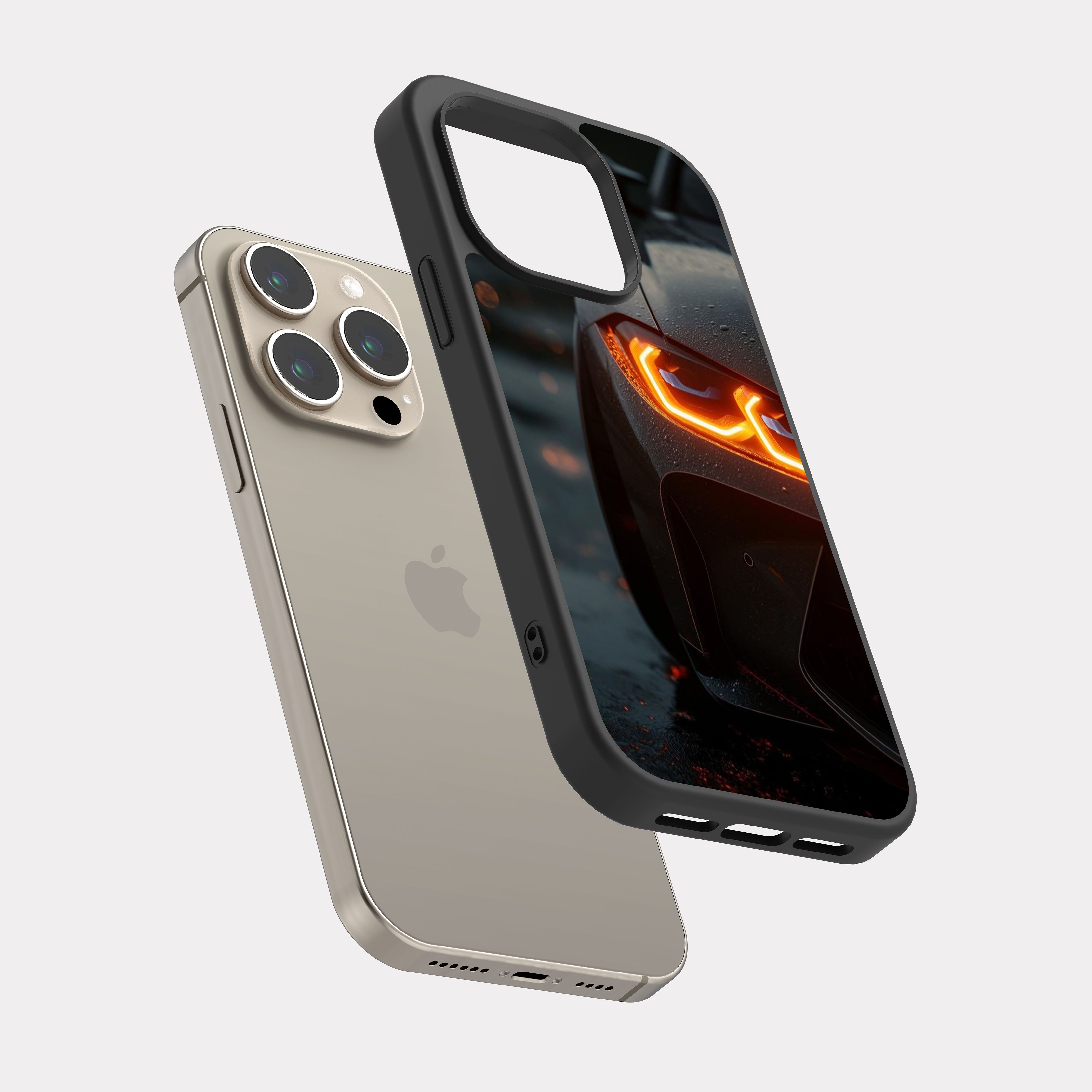 iPhone 15 Pro case cover BMW M3 Black