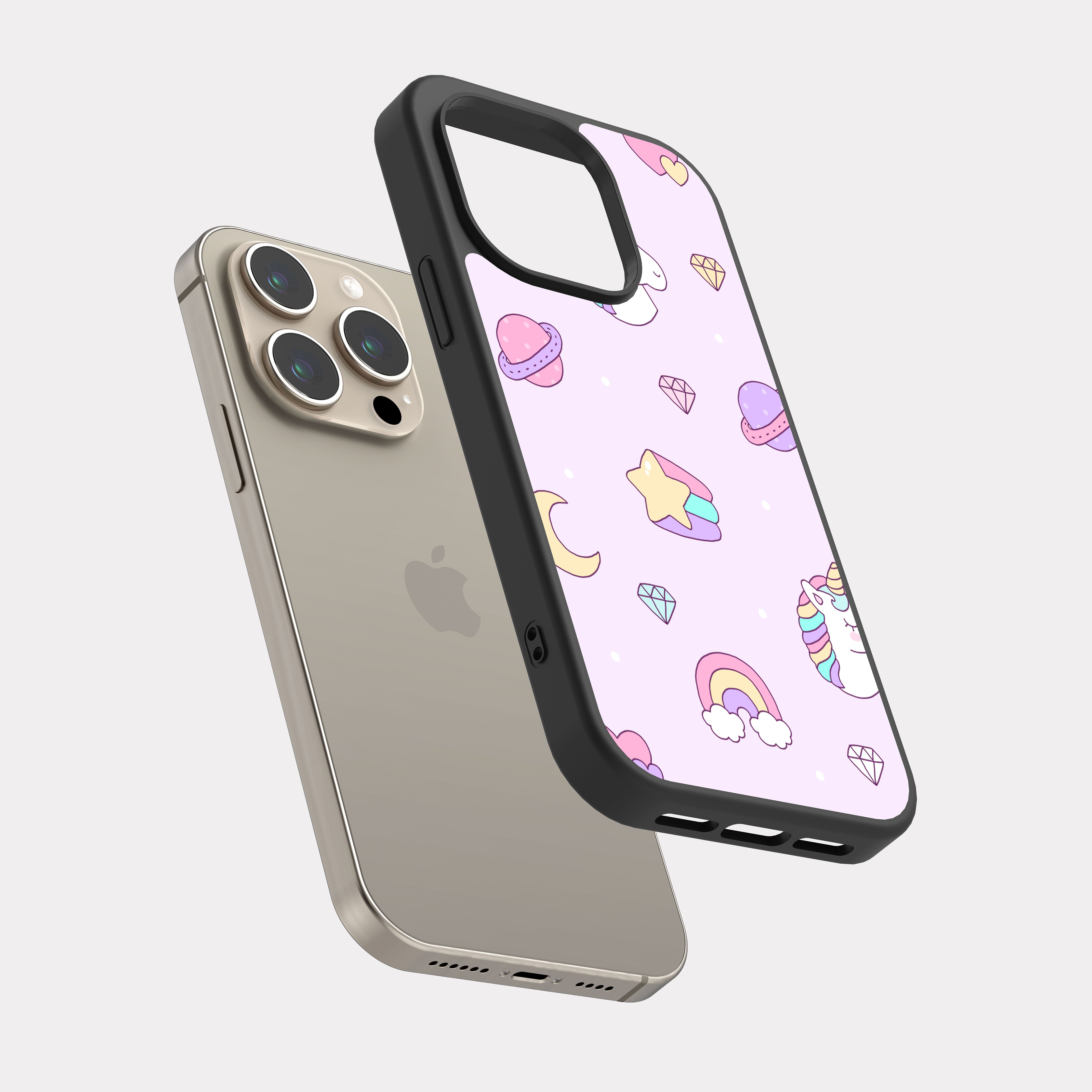 iPhone 15 Pro case cover Unicorn