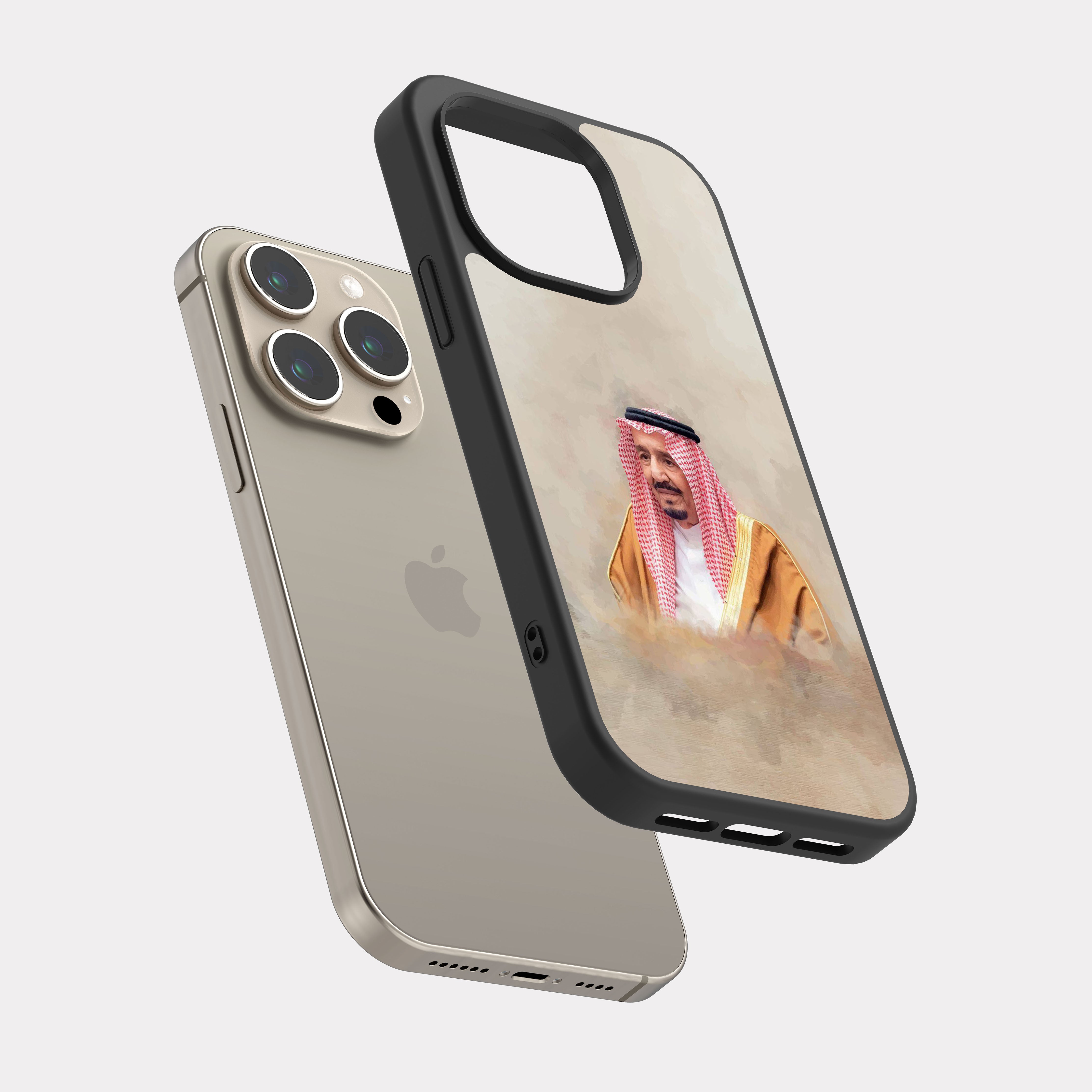 iPhone 15 Pro case cover King Salman bin Abdulaziz Al Saud