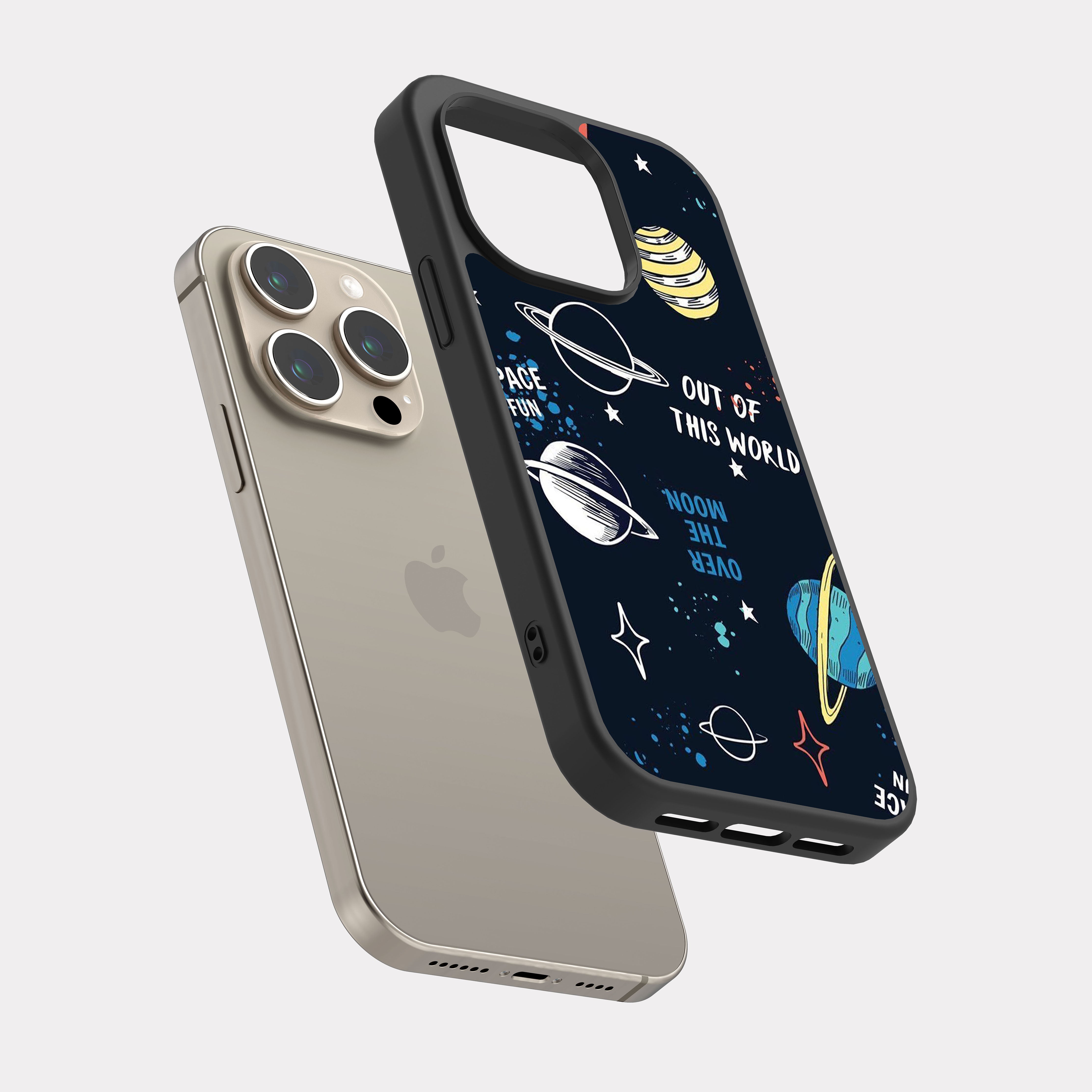 iPhone 15 Pro case cover Space And Planets