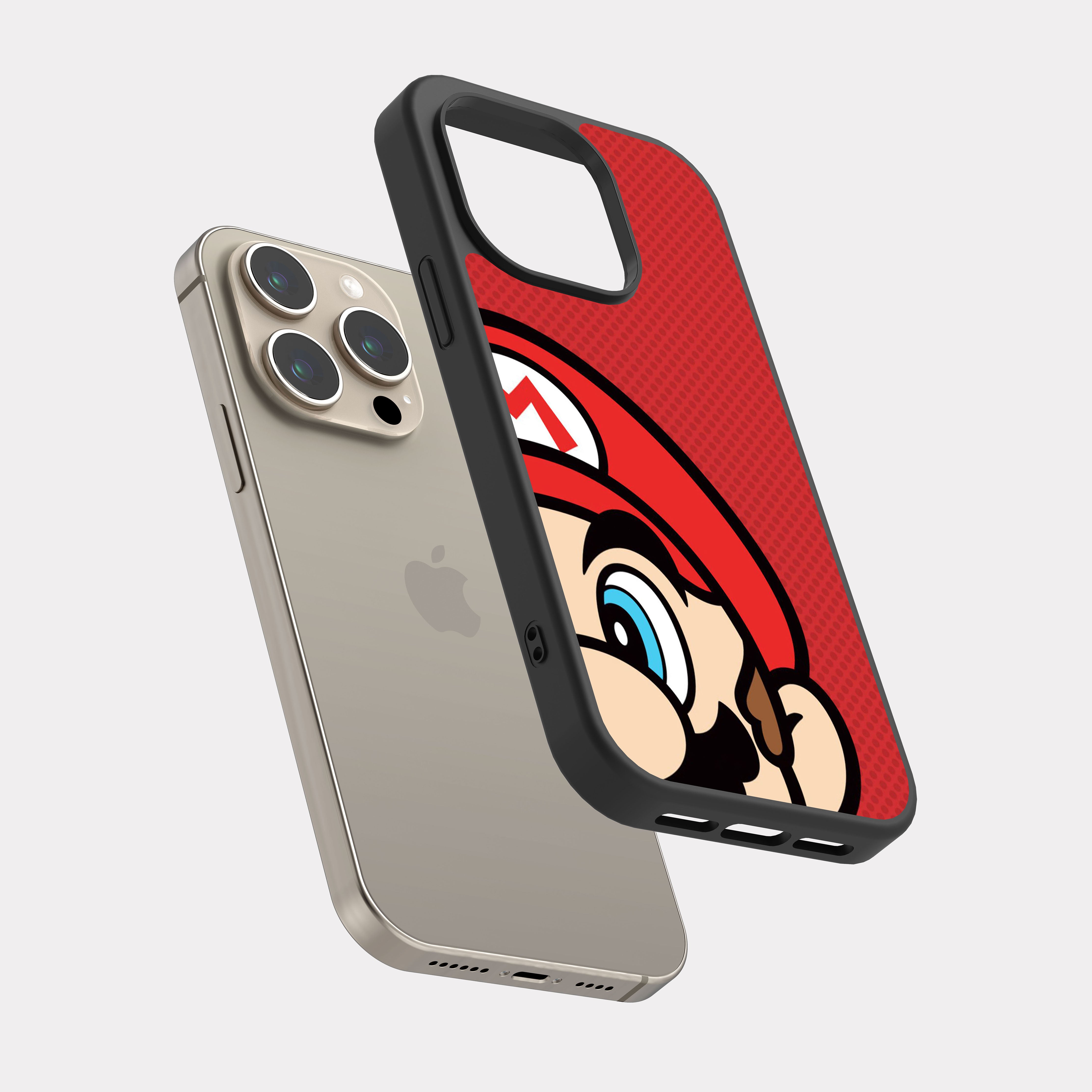 iPhone 15 Pro case cover  Mario