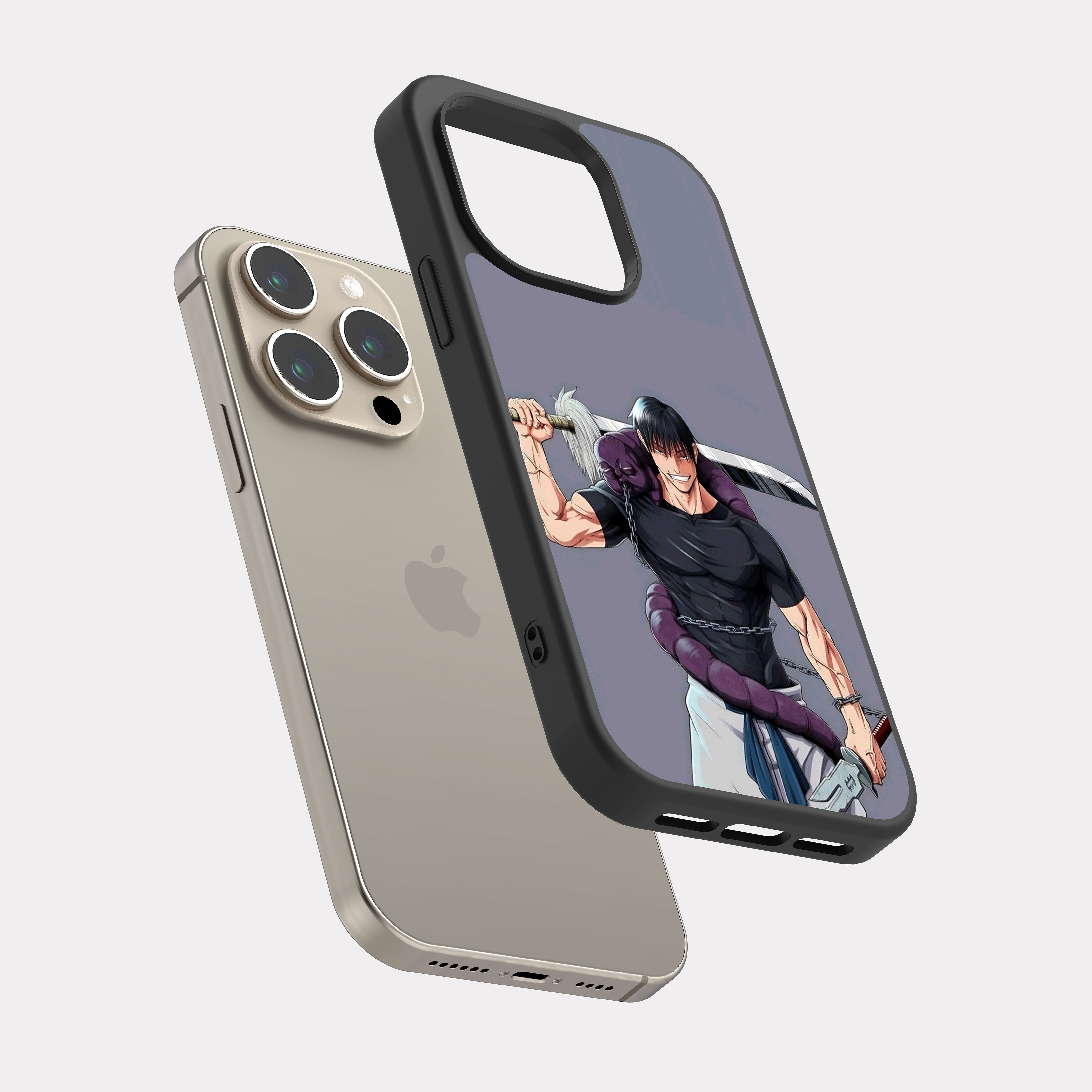 iPhone 15 Pro case cover Jujutsu Kaisen Toji Purple