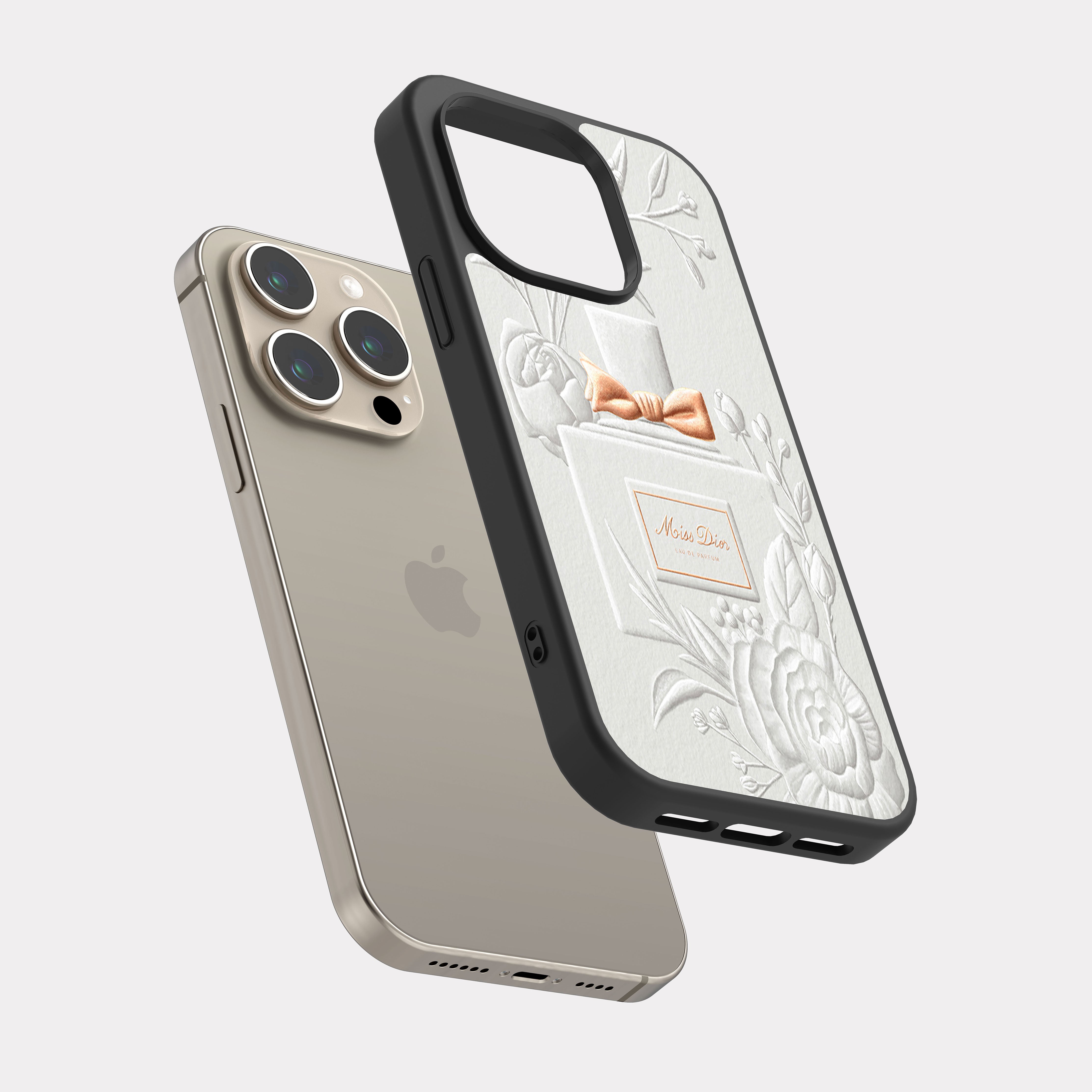 iPhone 15 Pro case cover Miss Dior Yellow