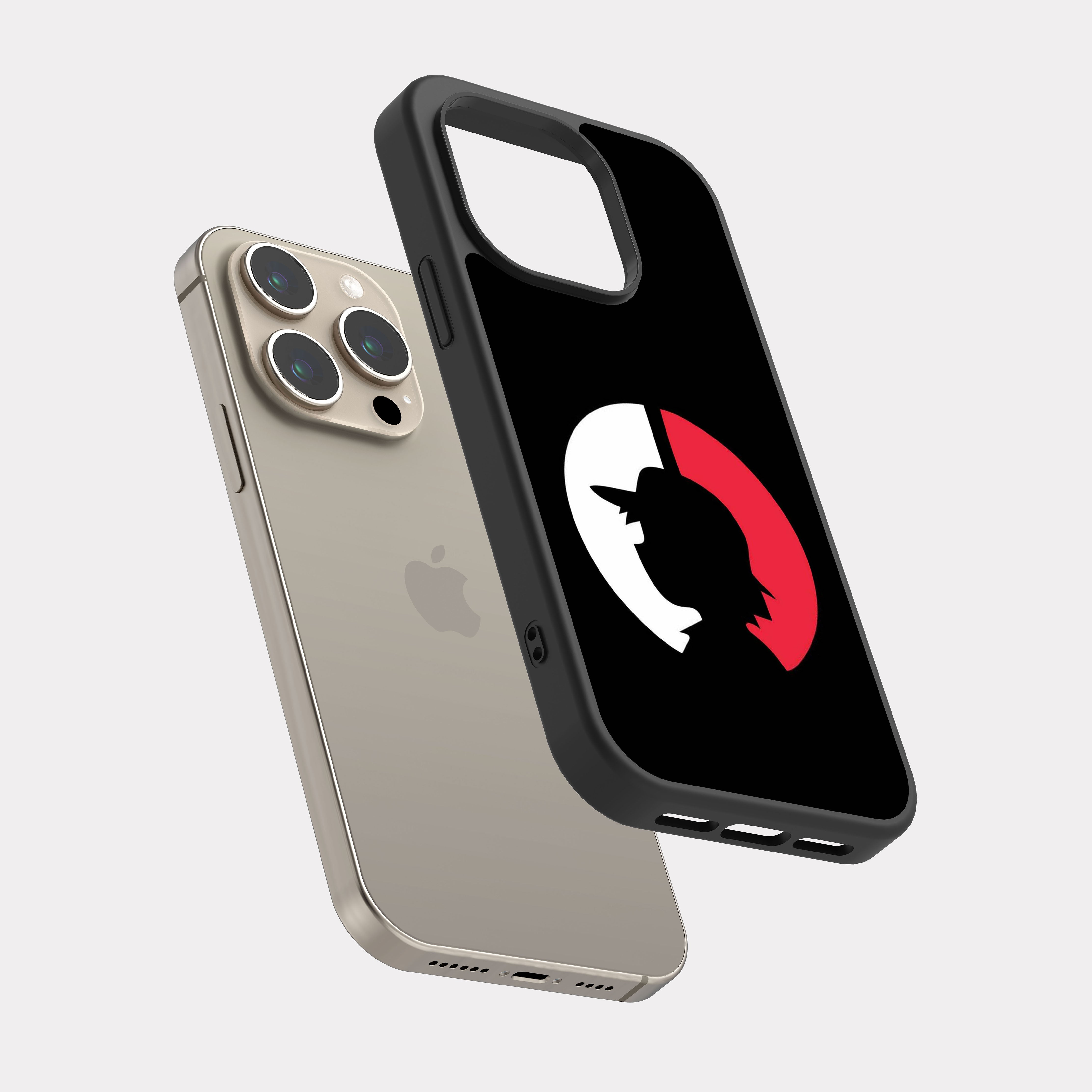 iPhone 15 Pro case cover Ash Pokemon Red