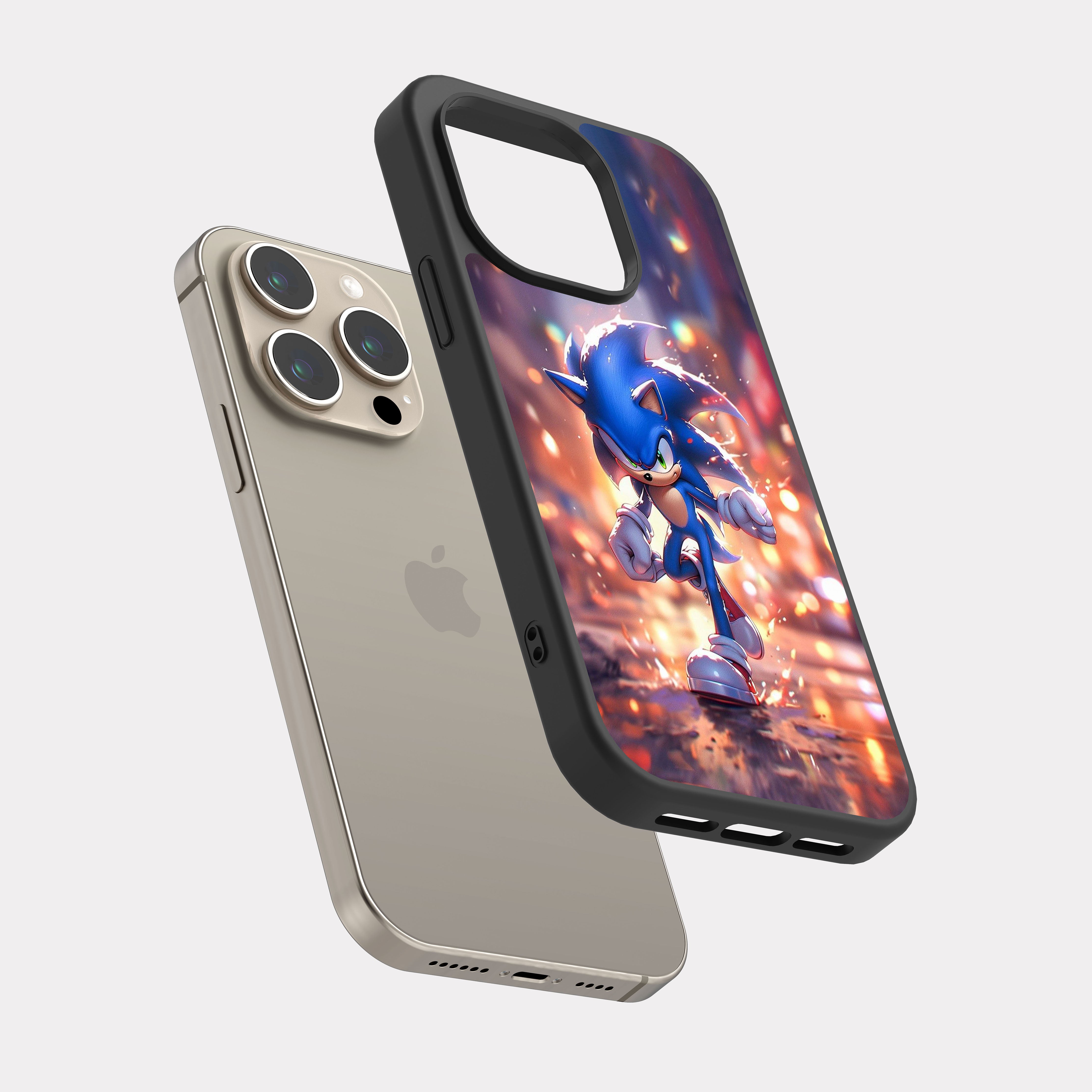 iPhone 15 Pro case cover Sonic the Hedgehog Blue