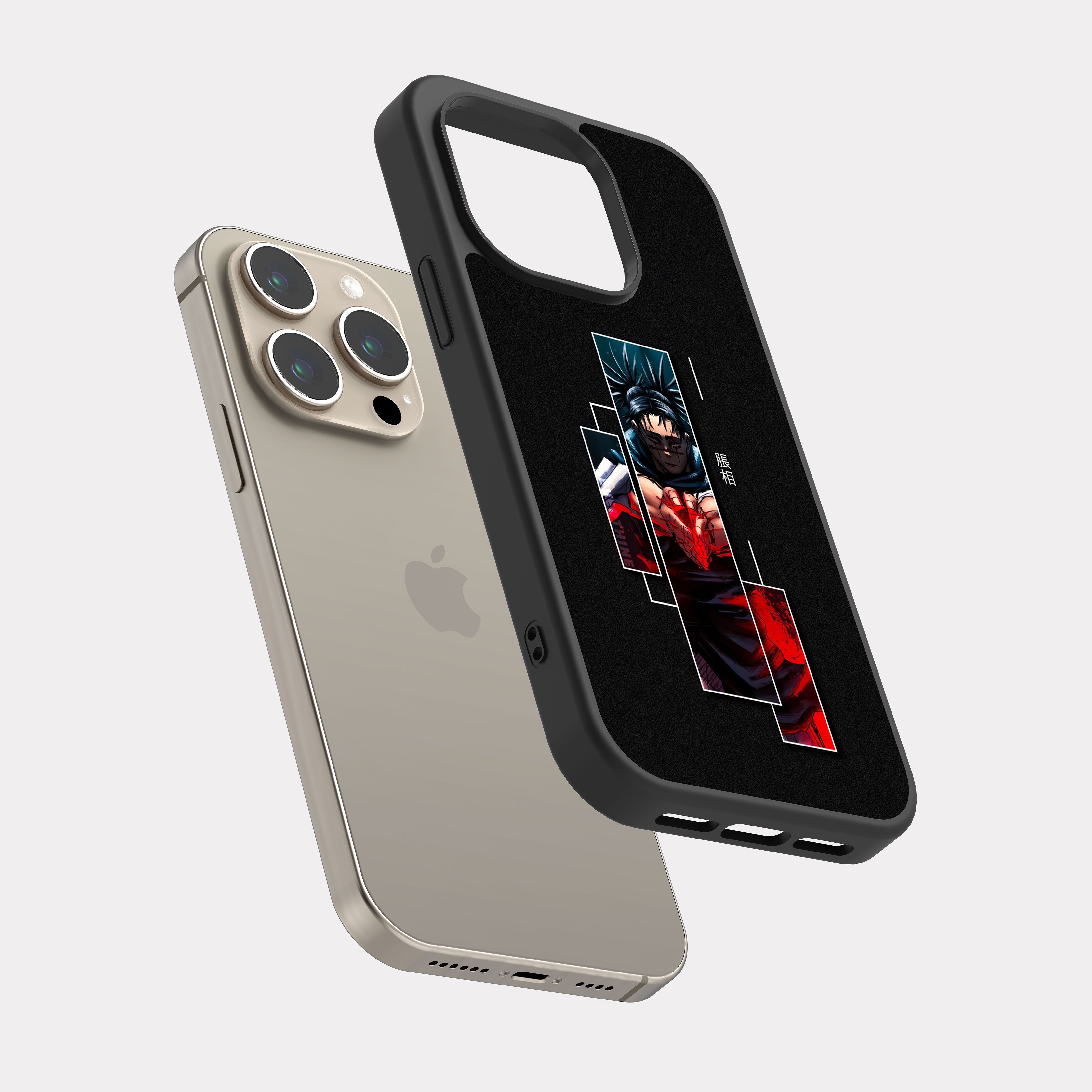 iPhone 15 Pro case cover Jujutsu Kaisen Choso Black