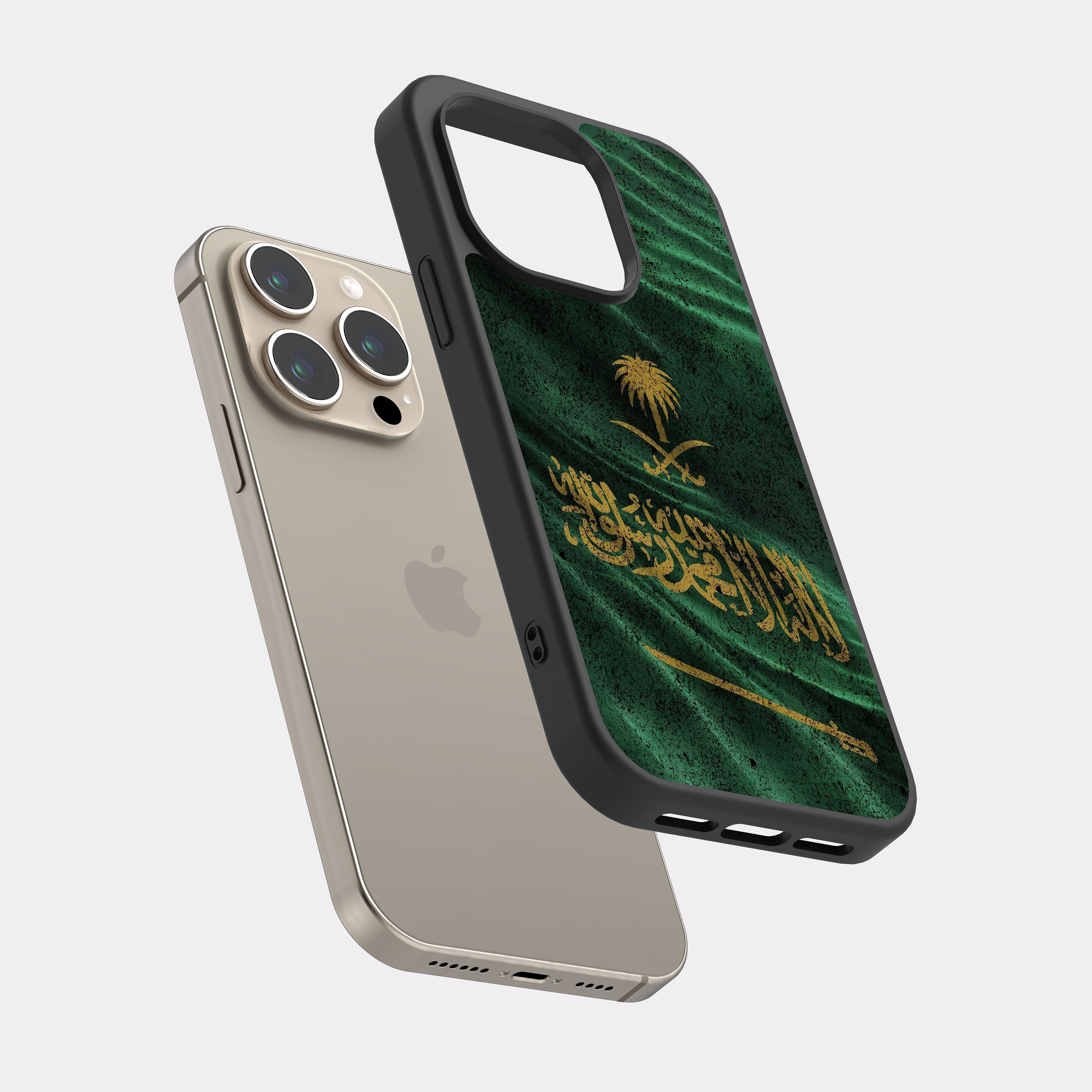 iPhone 15 Pro case cover Saudi Arabia Green Flag