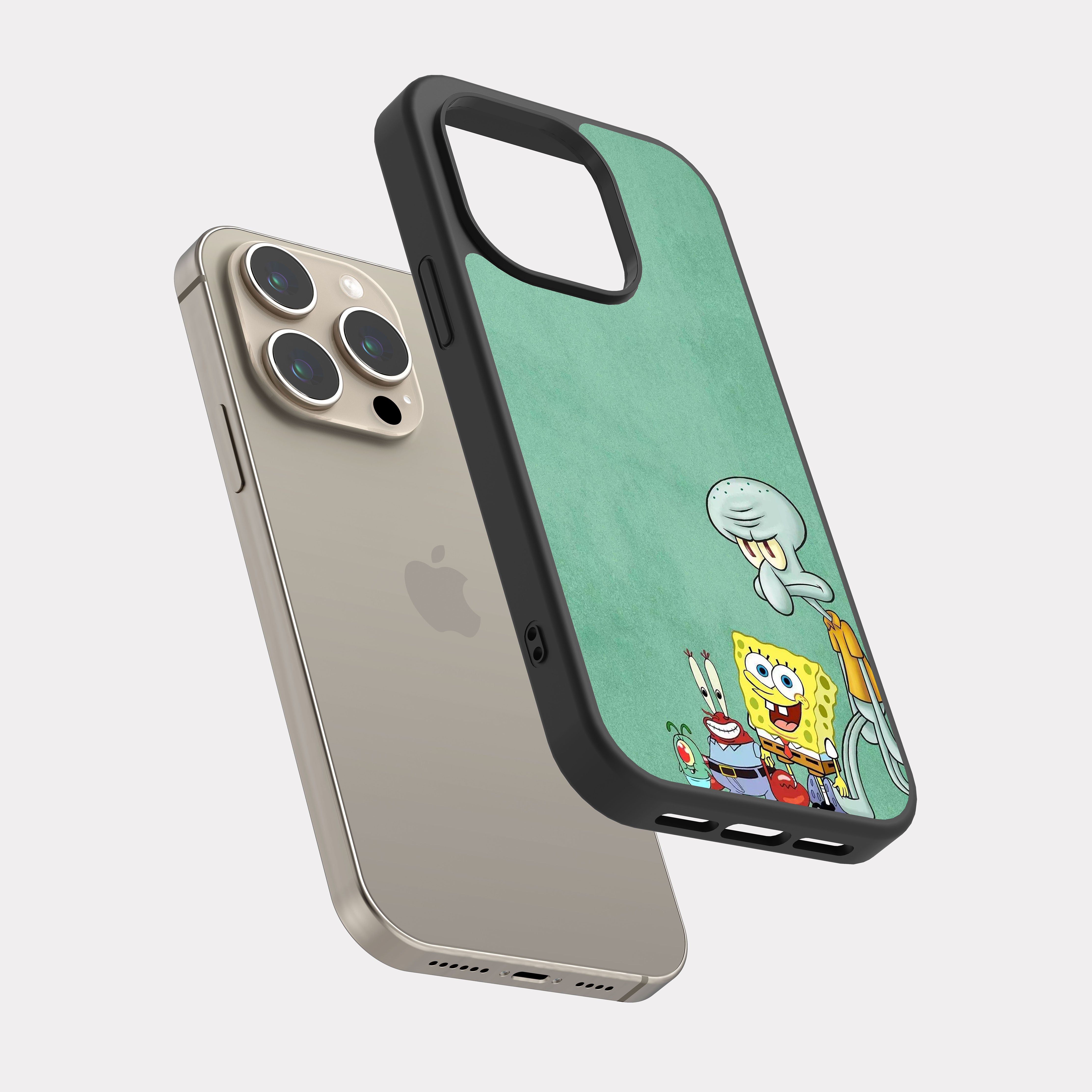 iPhone 15 Pro case cover SpongeBob And Friends