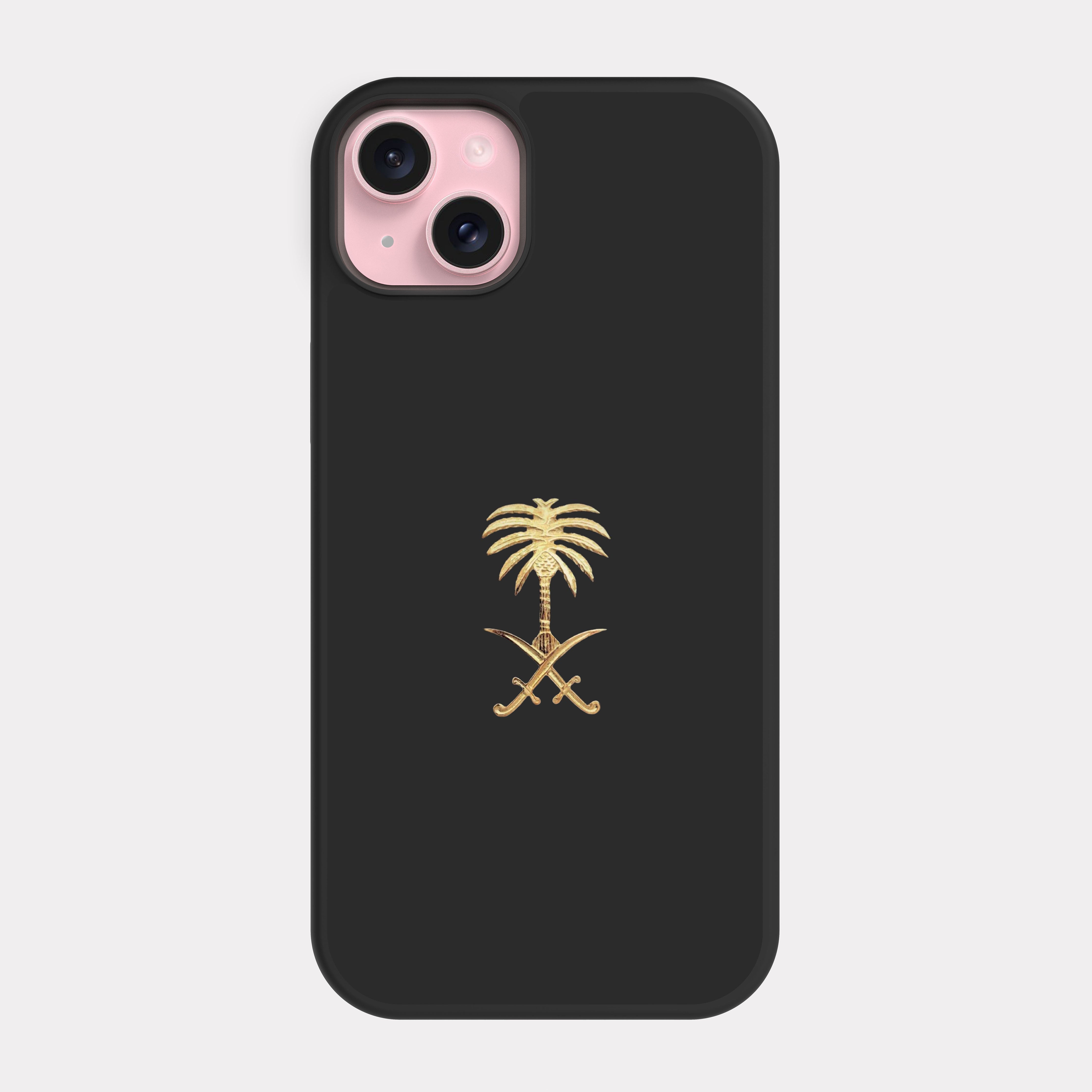 iPhone 15 Plus case cover Gold Saudi Arabia icon