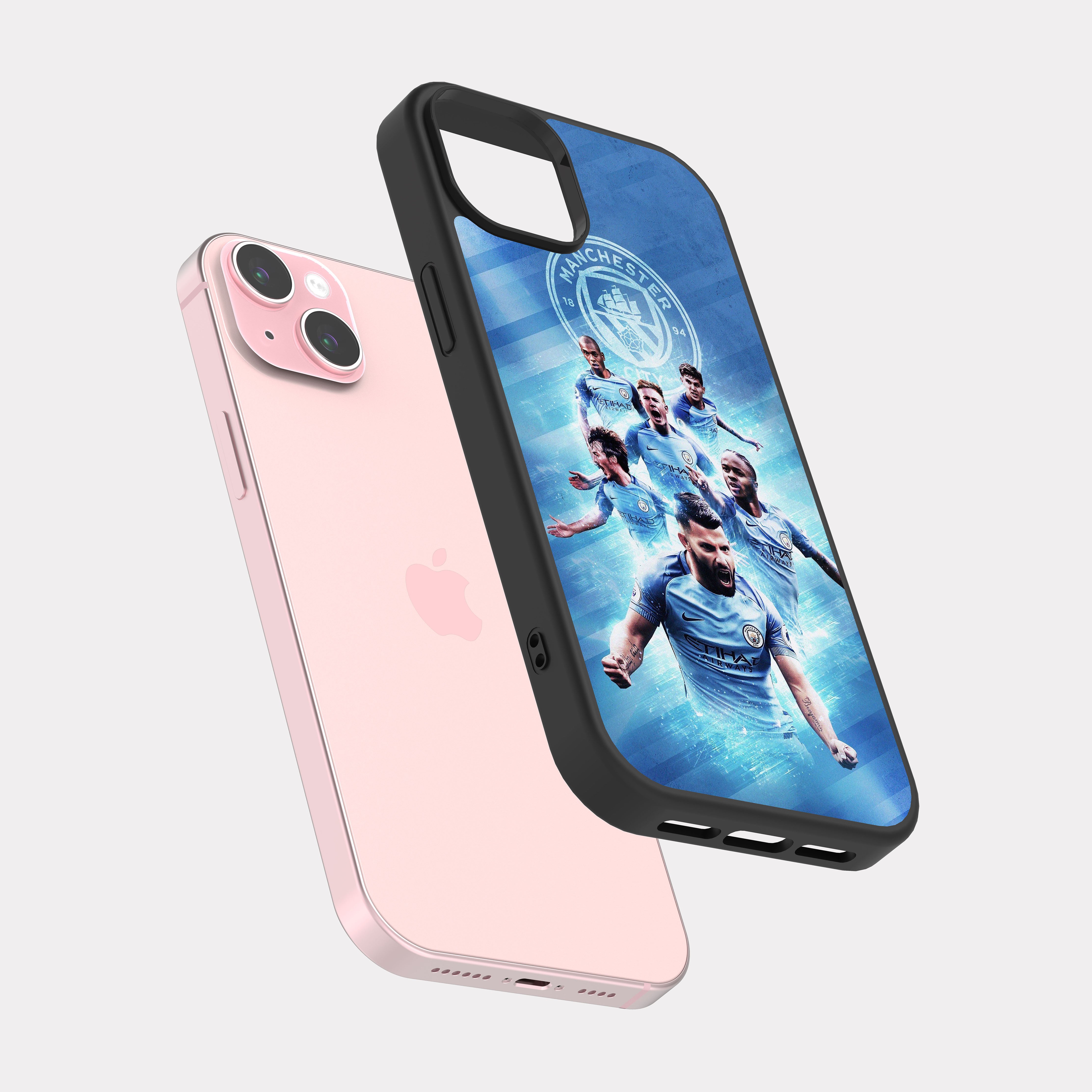 iPhone 15 Plus case cover Manchester City FC Players