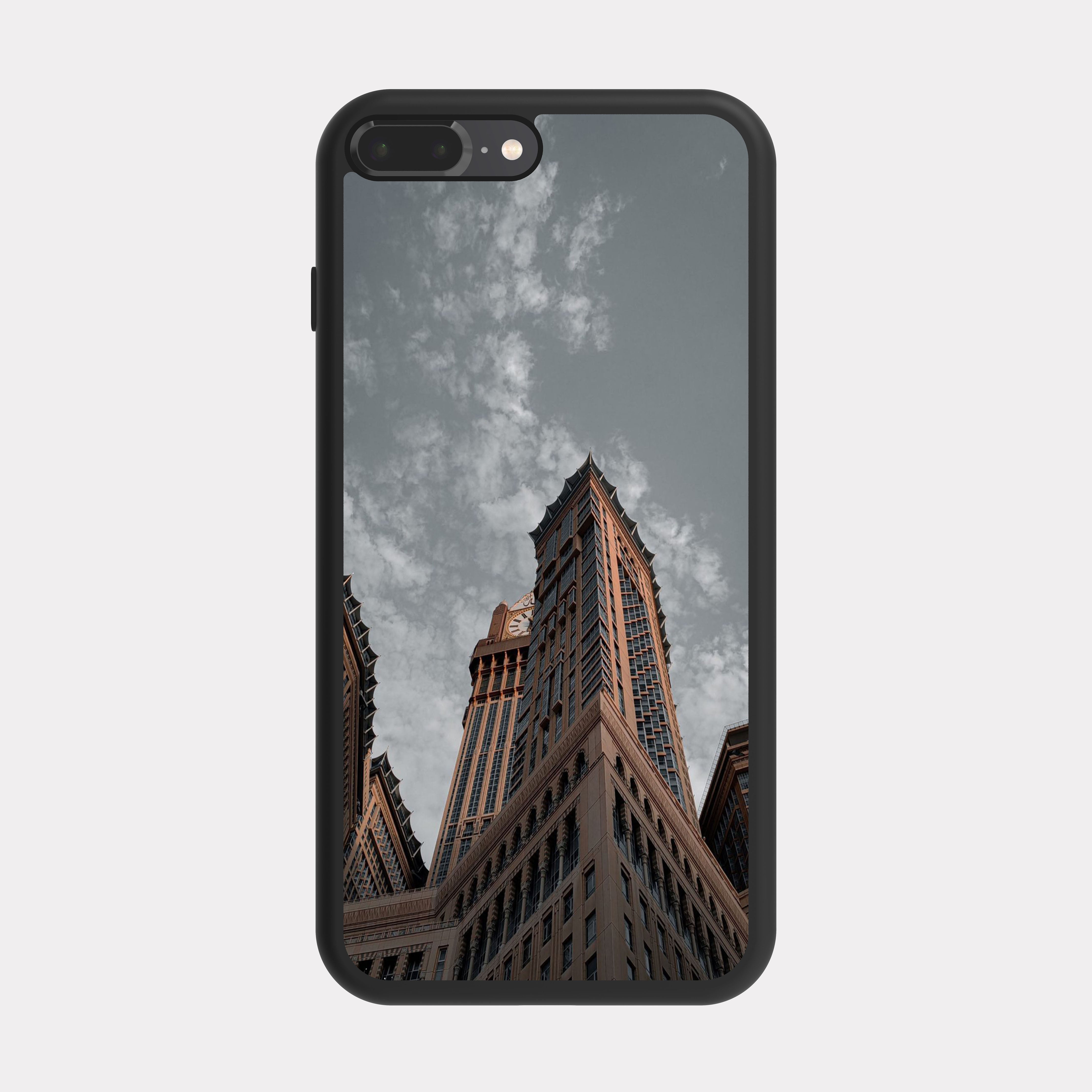 iPhone 7 Plus case cover The Clock Towers Makkah Beige